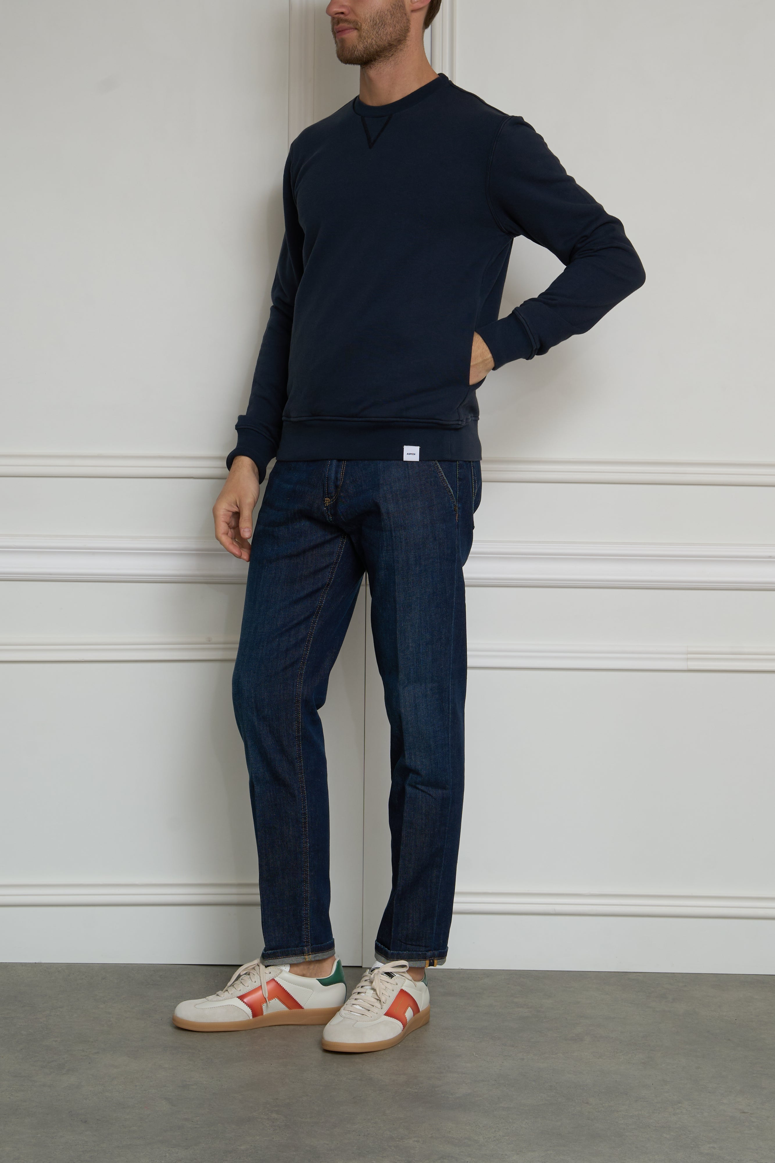 Sweatshirt in navy
