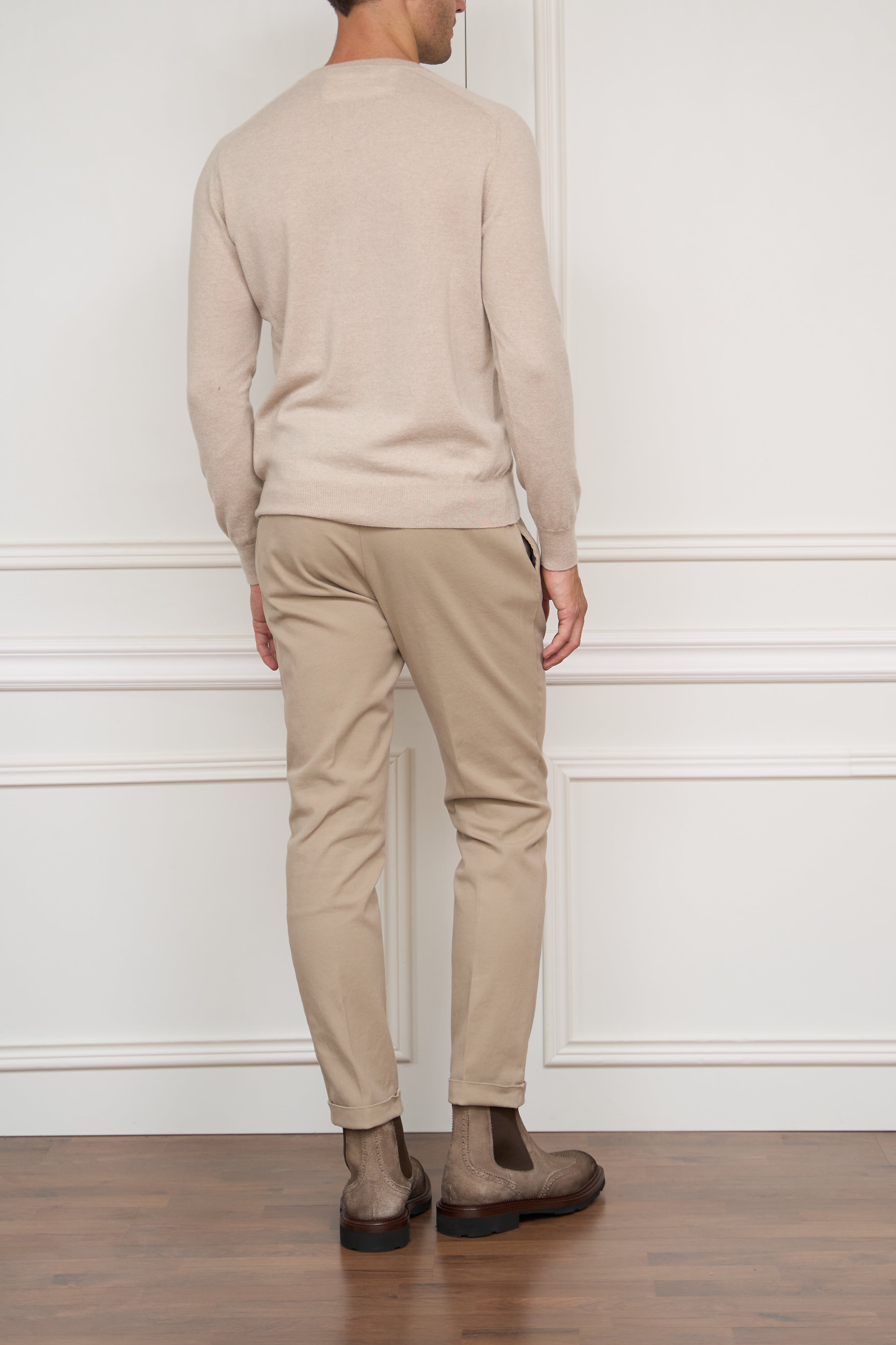 Kaschmir Pullover in beige