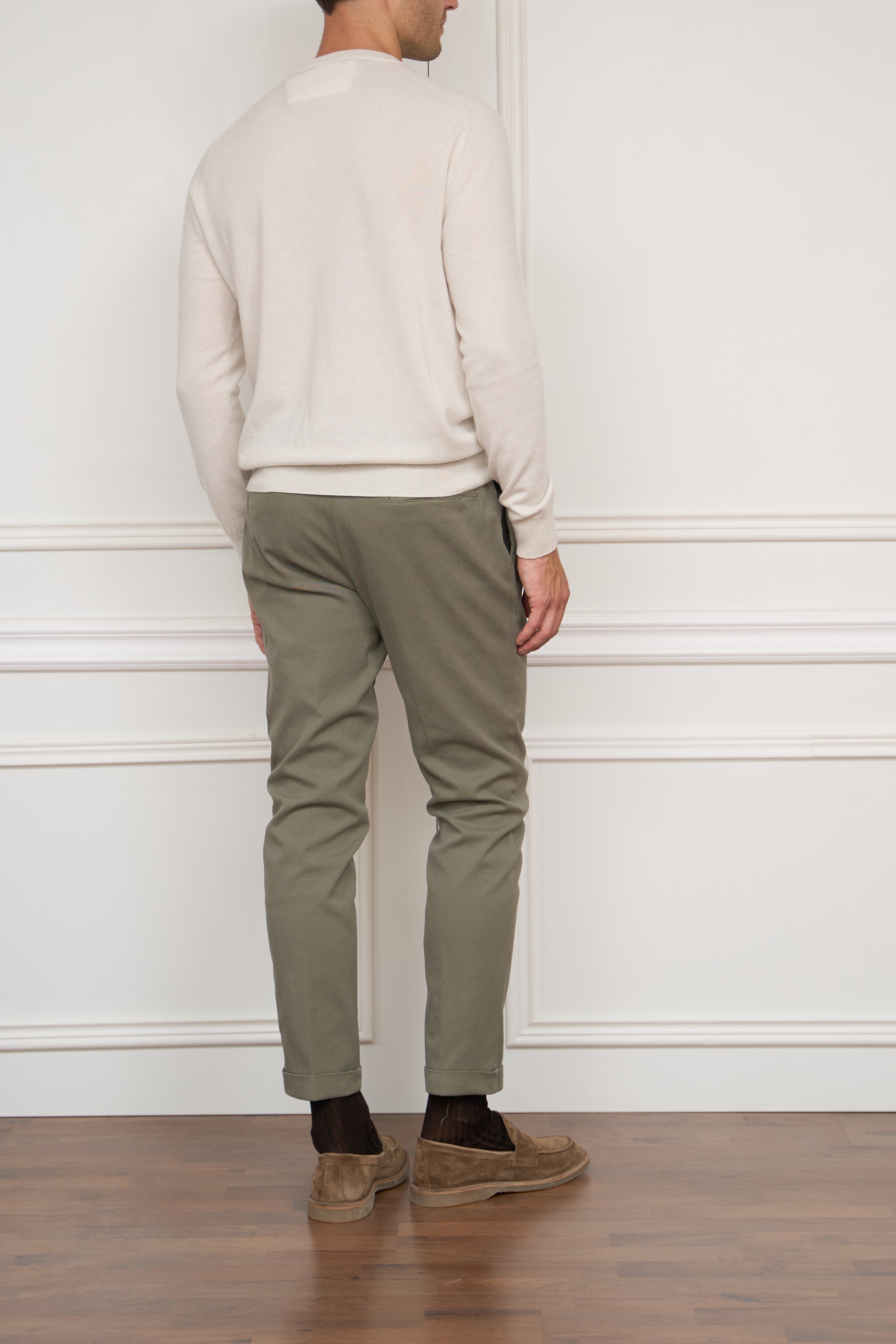 Kaschmir Pullover in creme