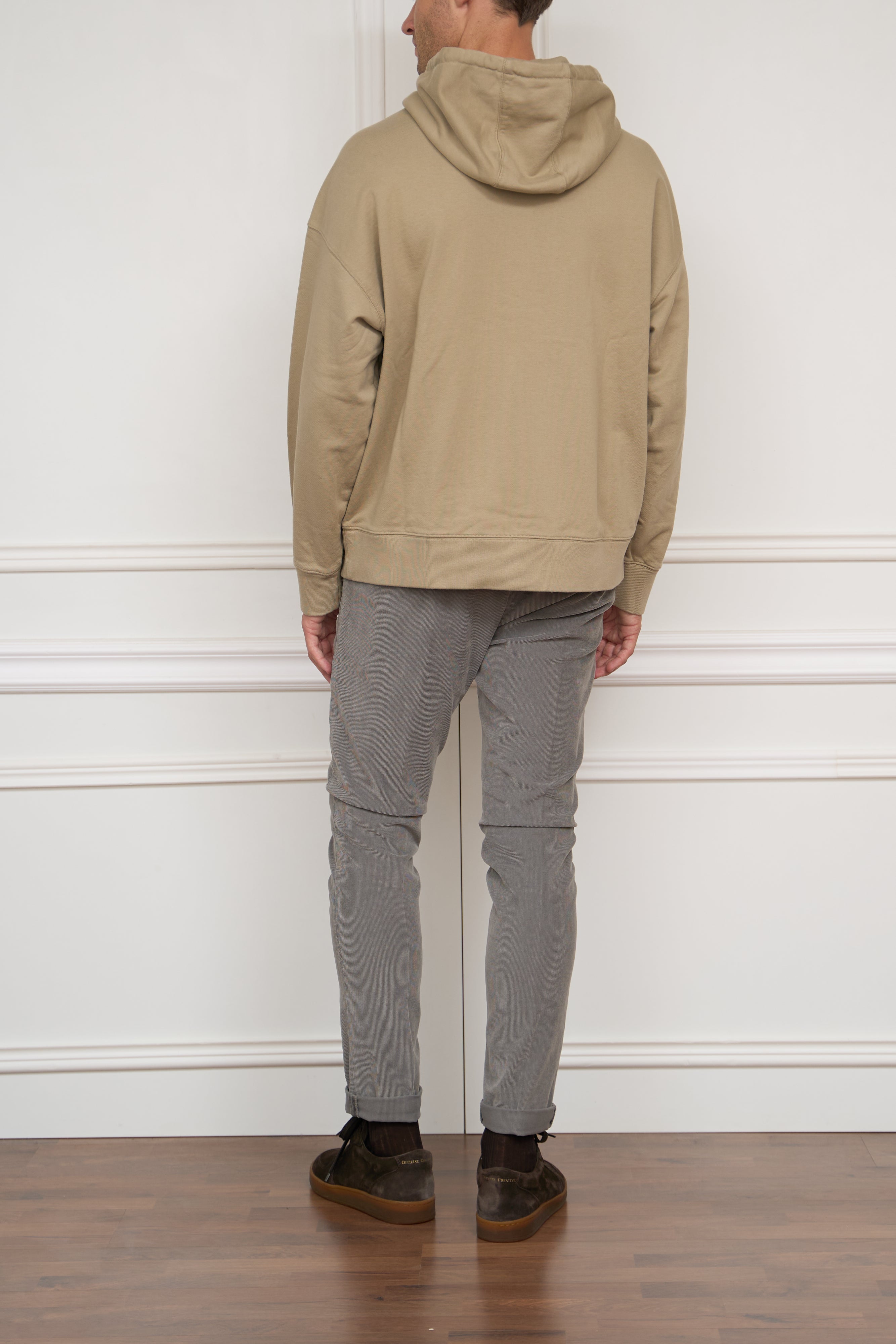 Hoodie in beige