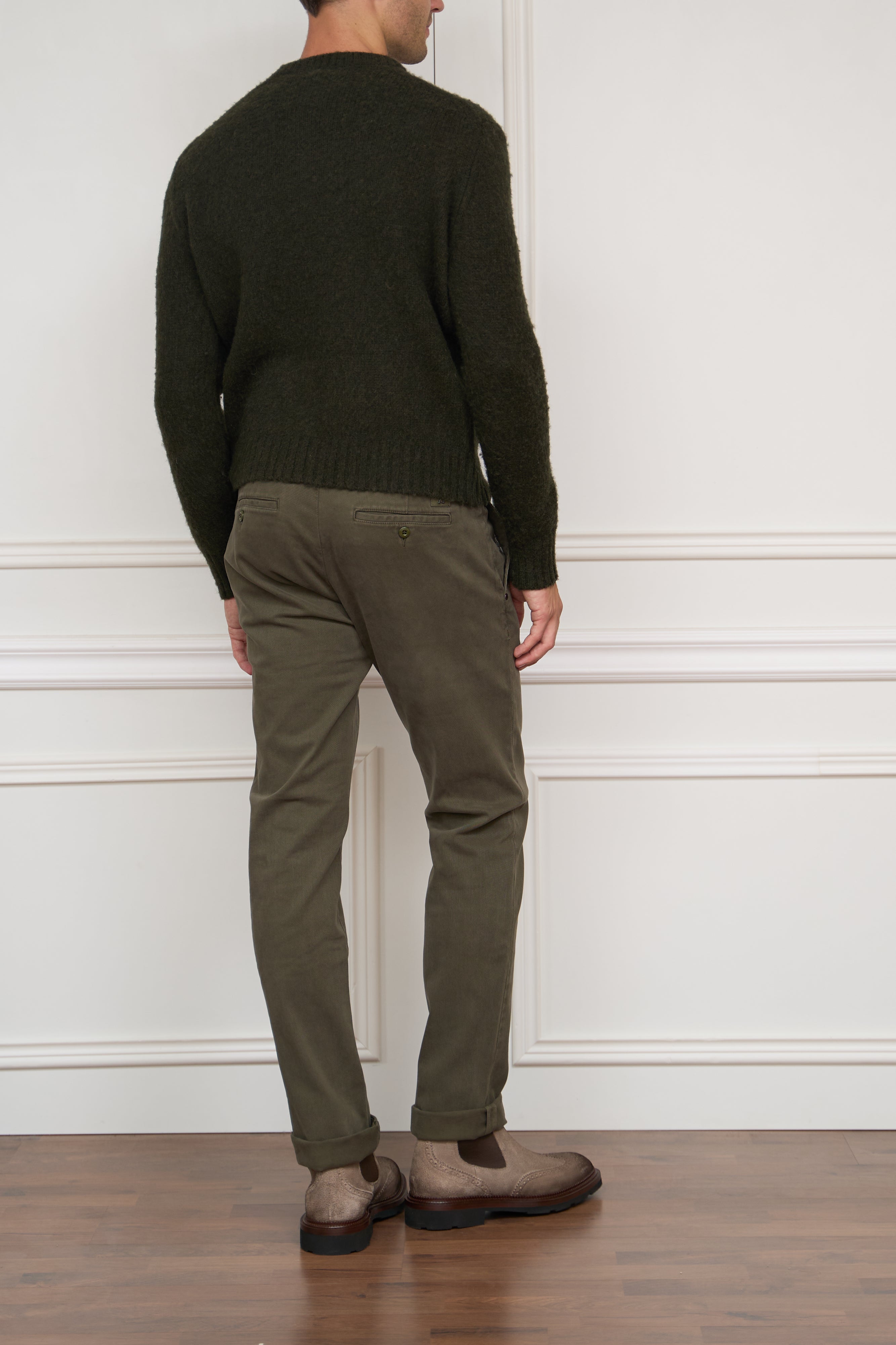 Jacket in ochre