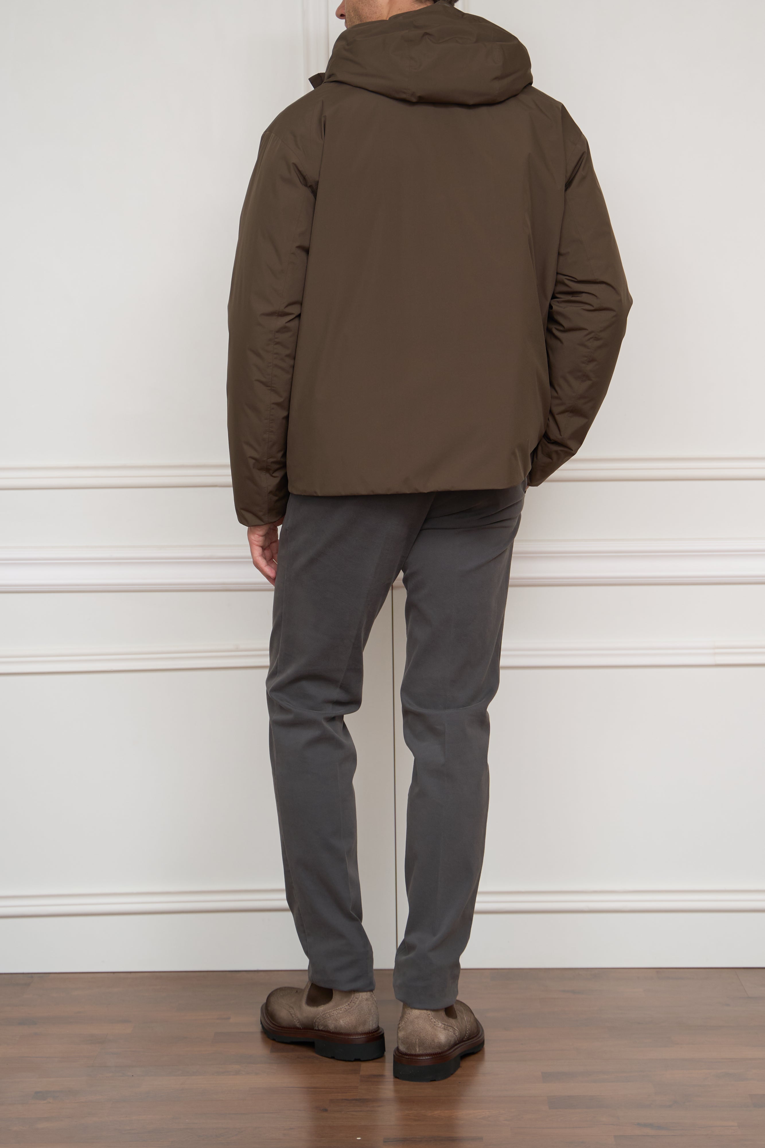 Blouson in light grey