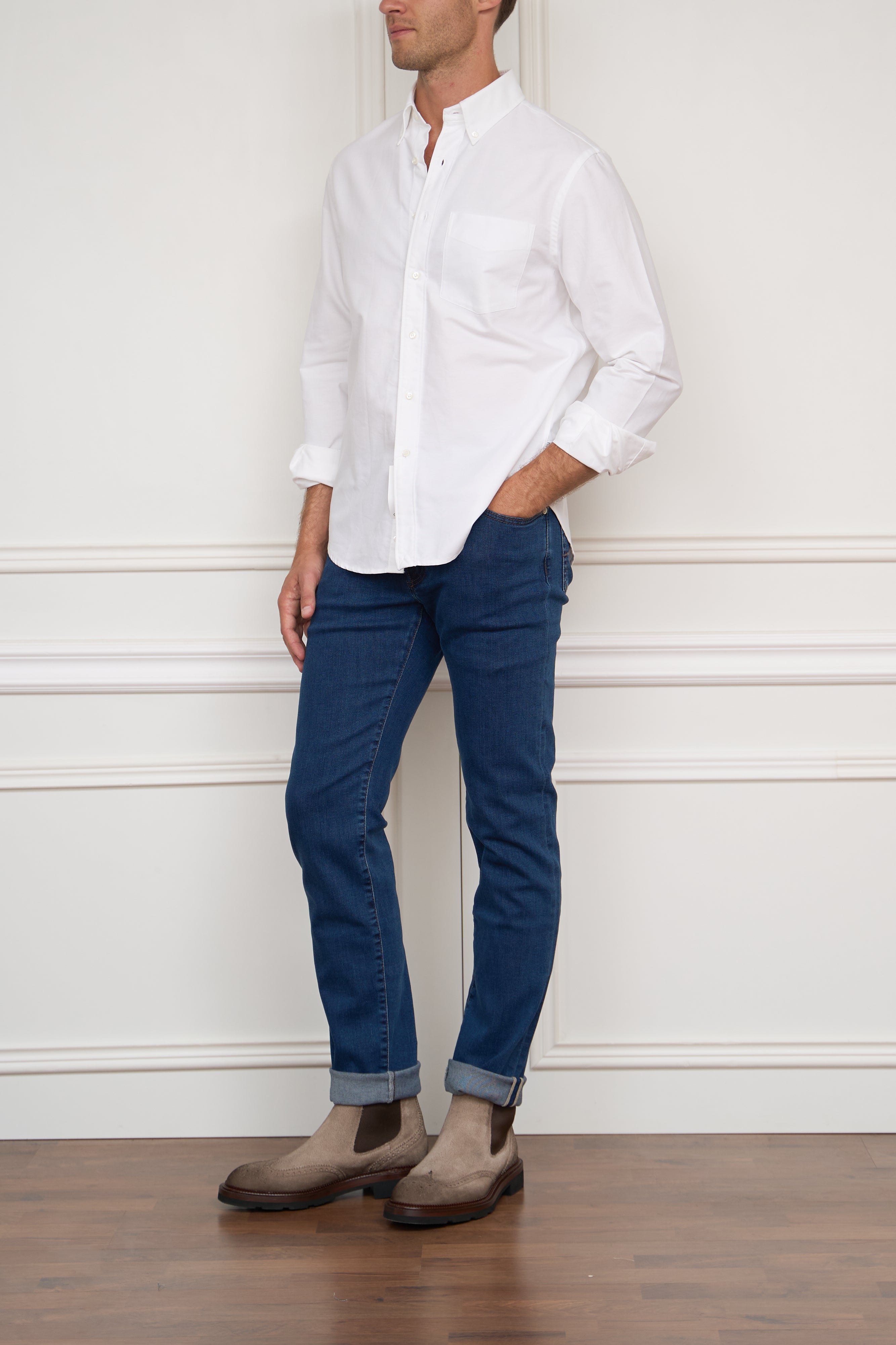 Jeans in anthracite