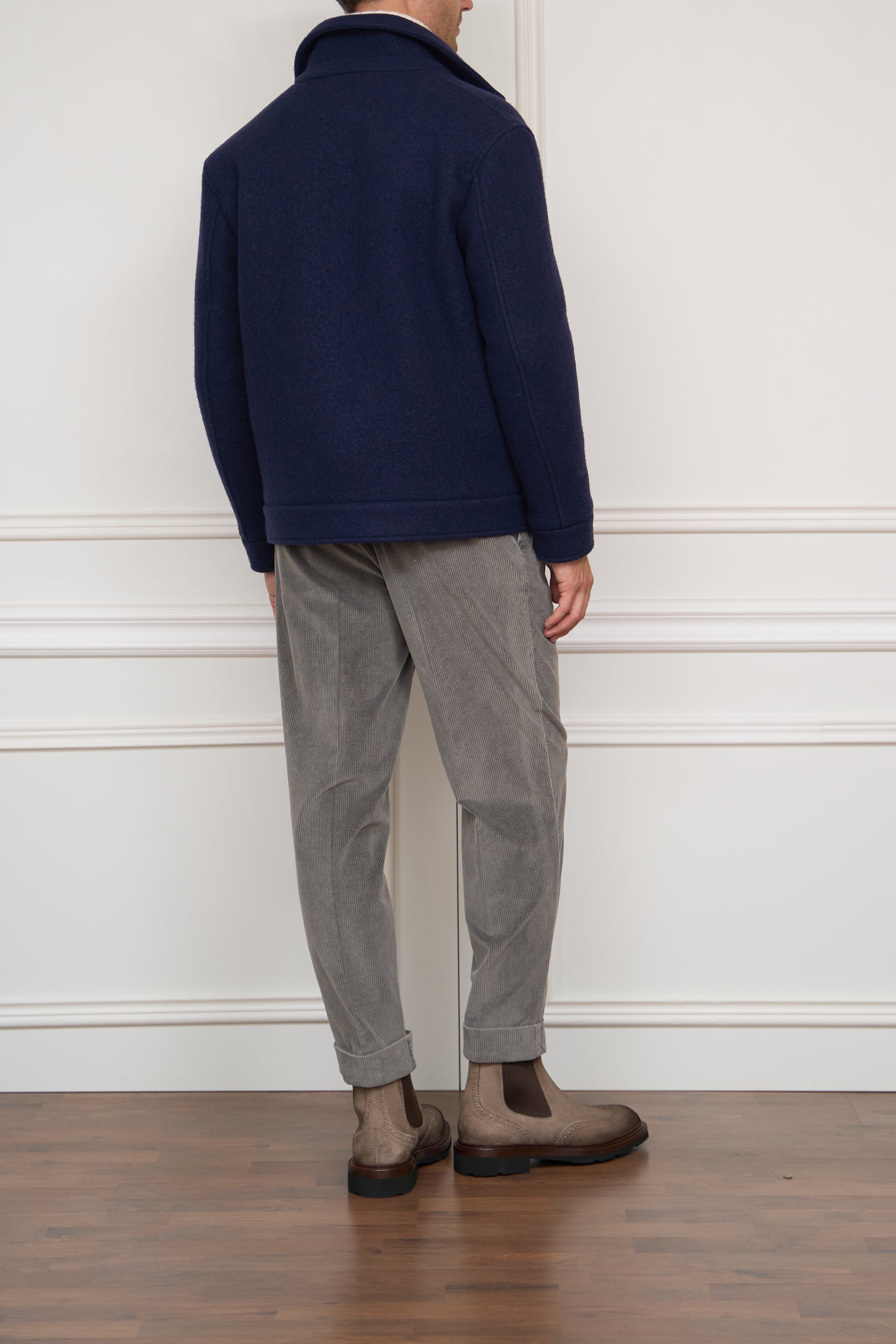 Jacke in marine