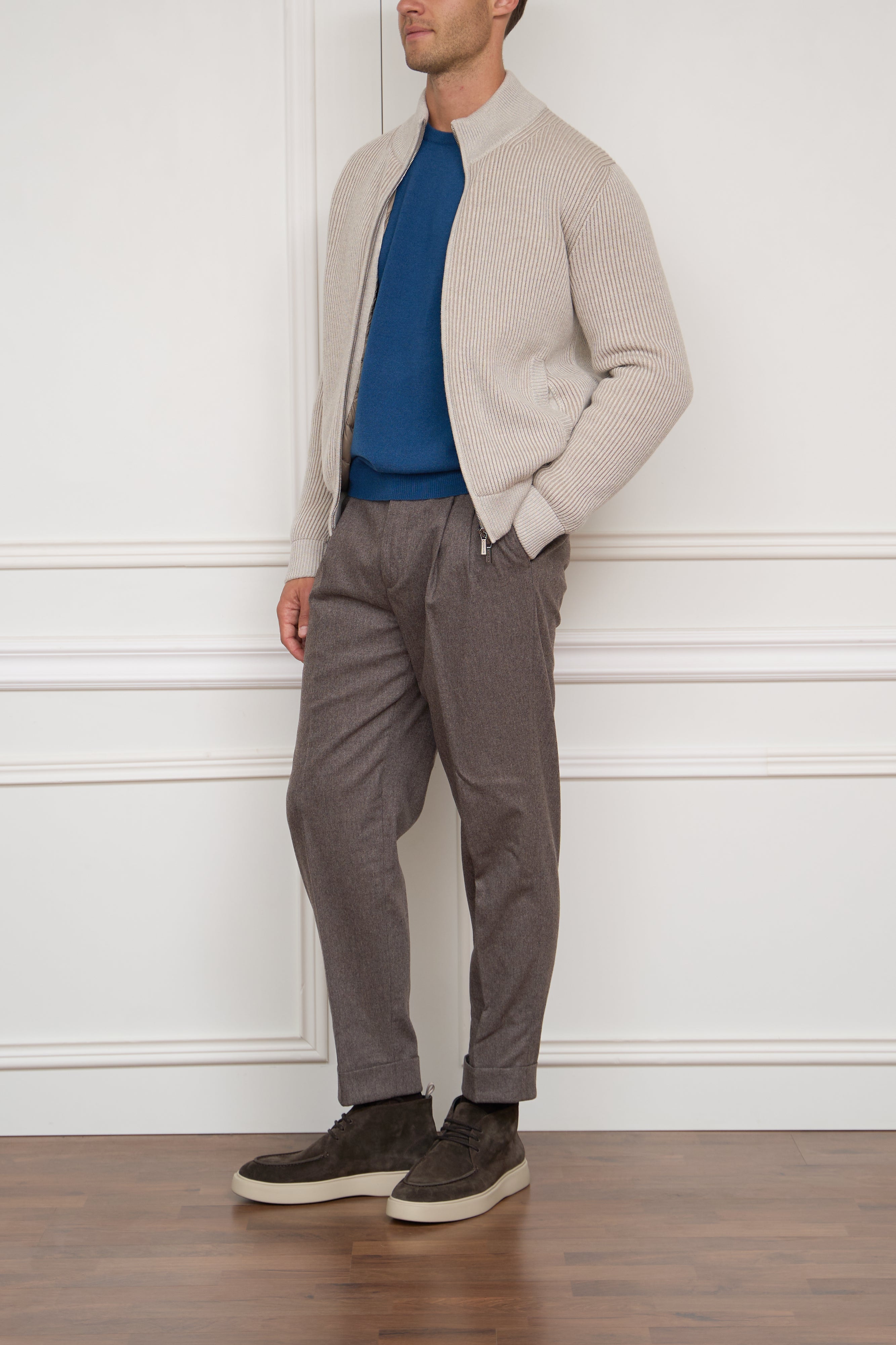 Jacket in light grey