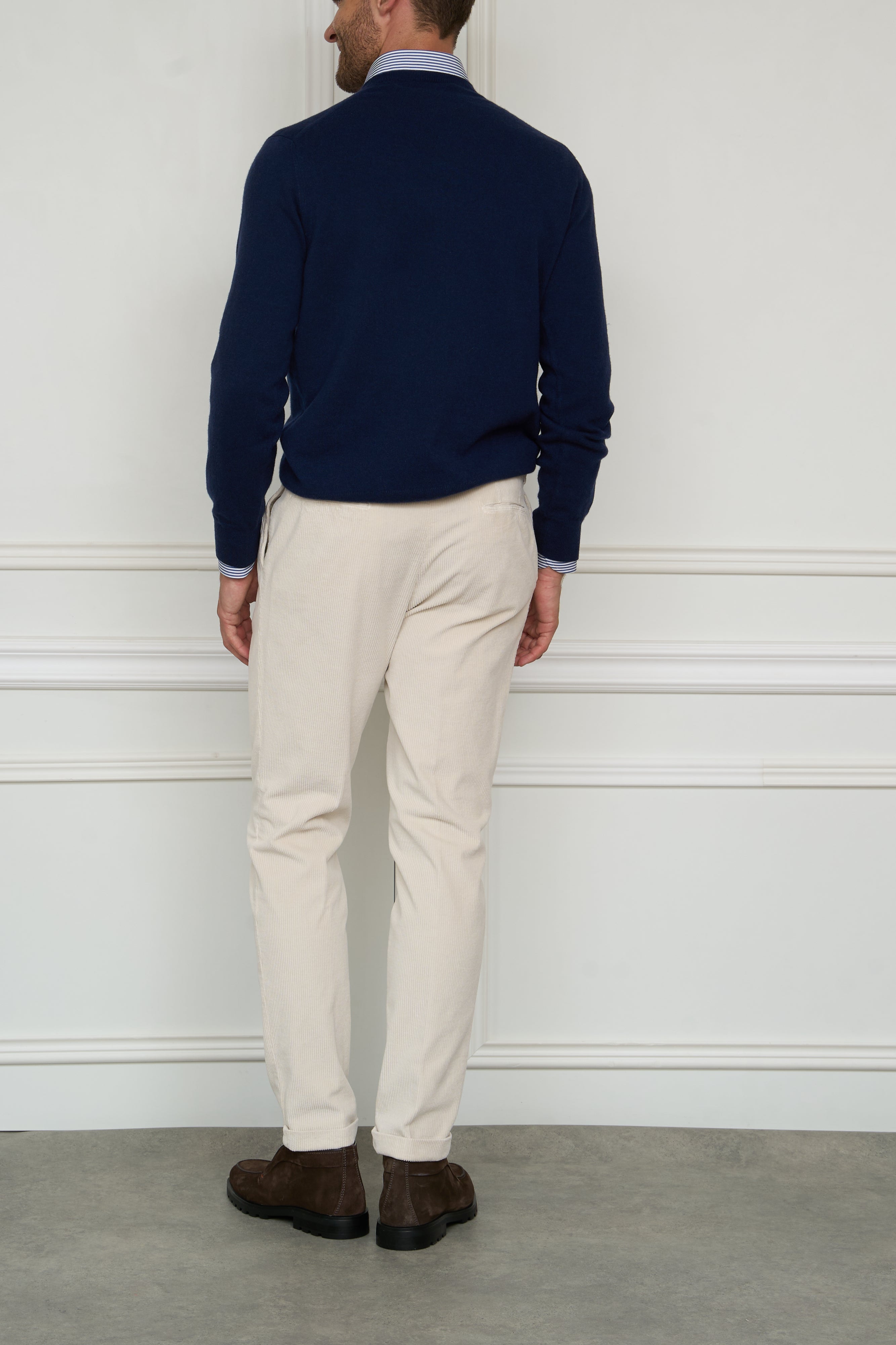 Cordhose in weiss