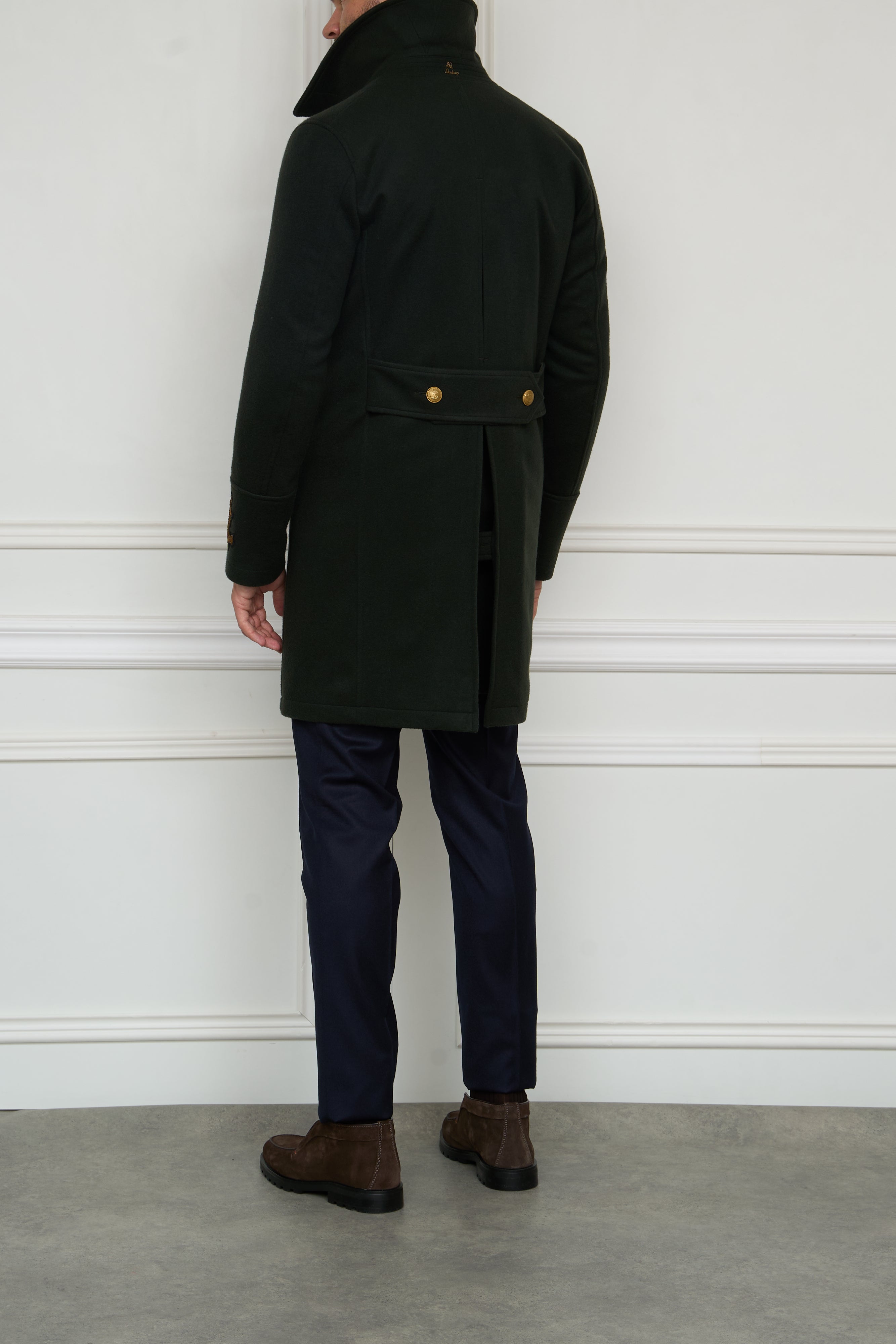 Coat in green