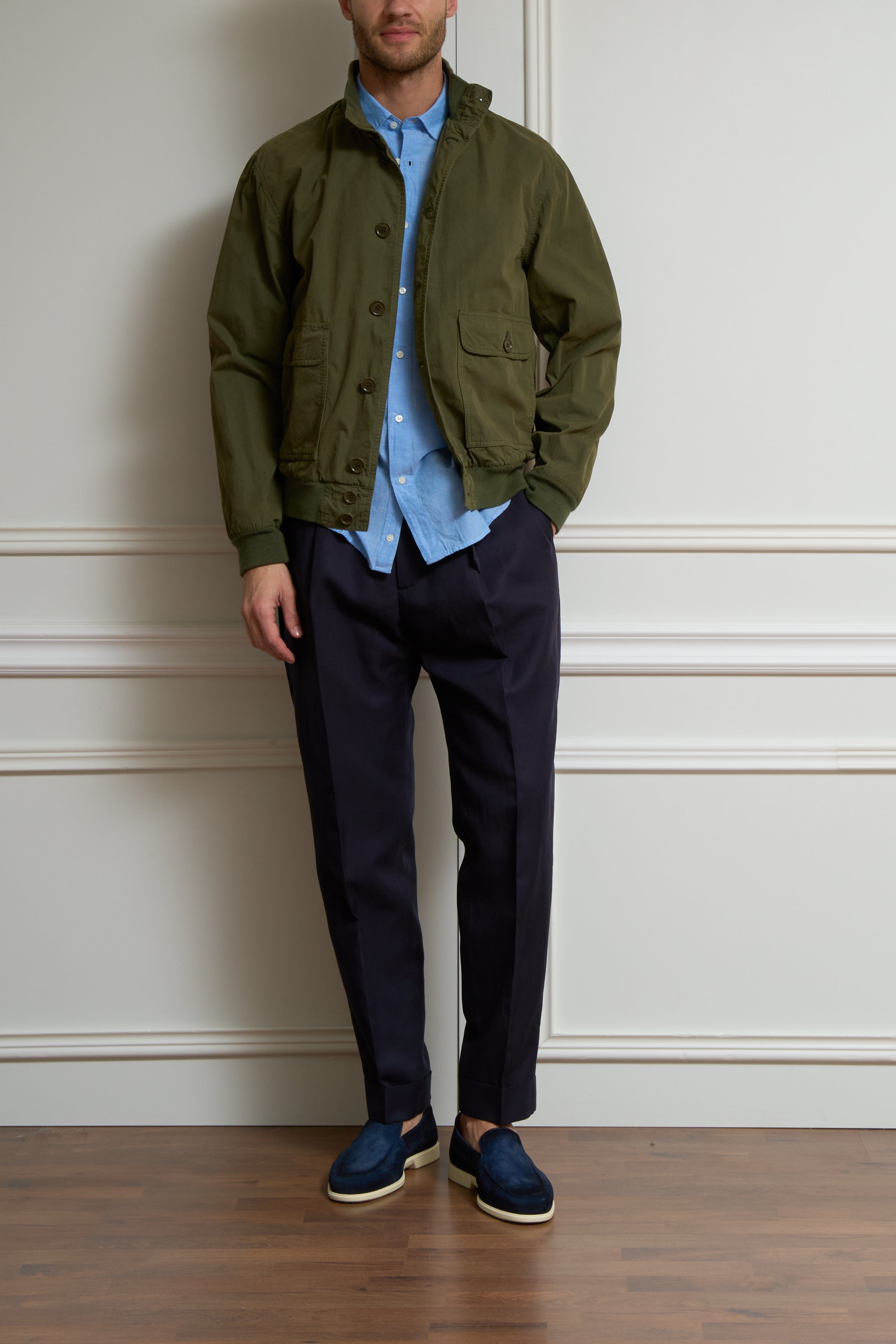 Blouson in olive