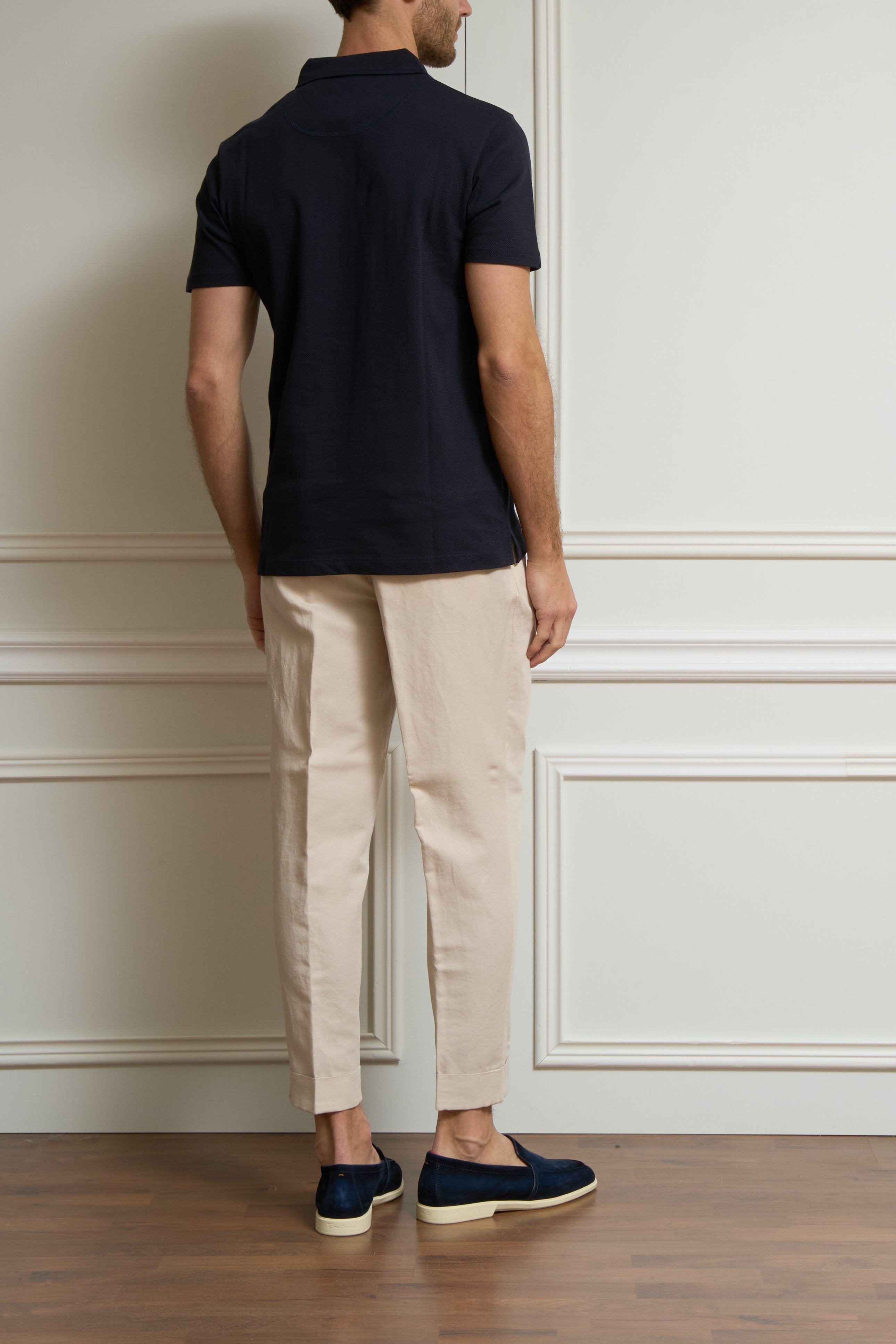 Leichtes Polo in navy