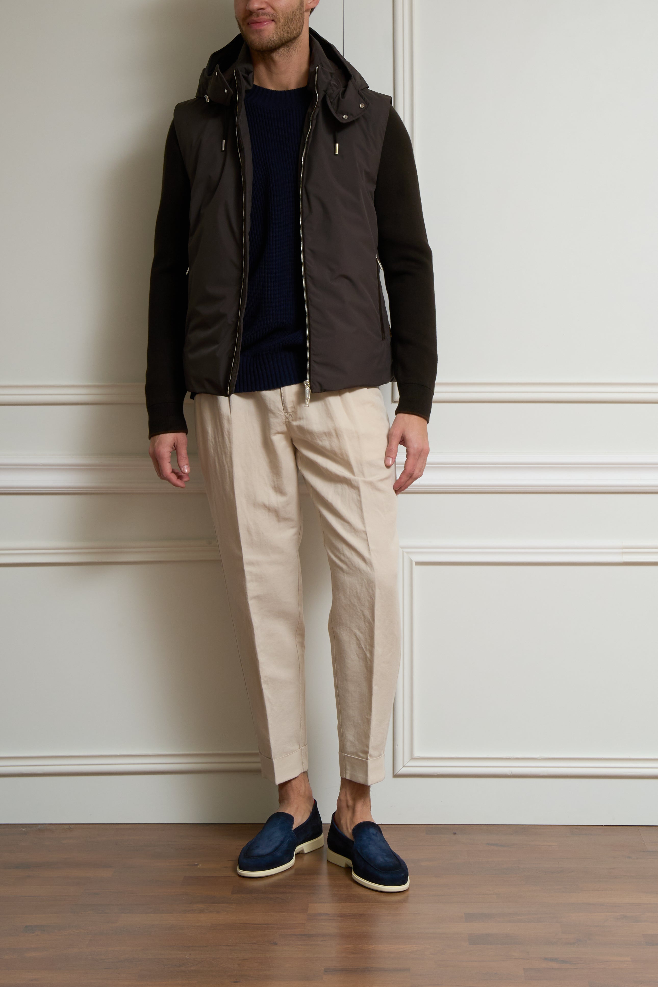 Jacket in light grey