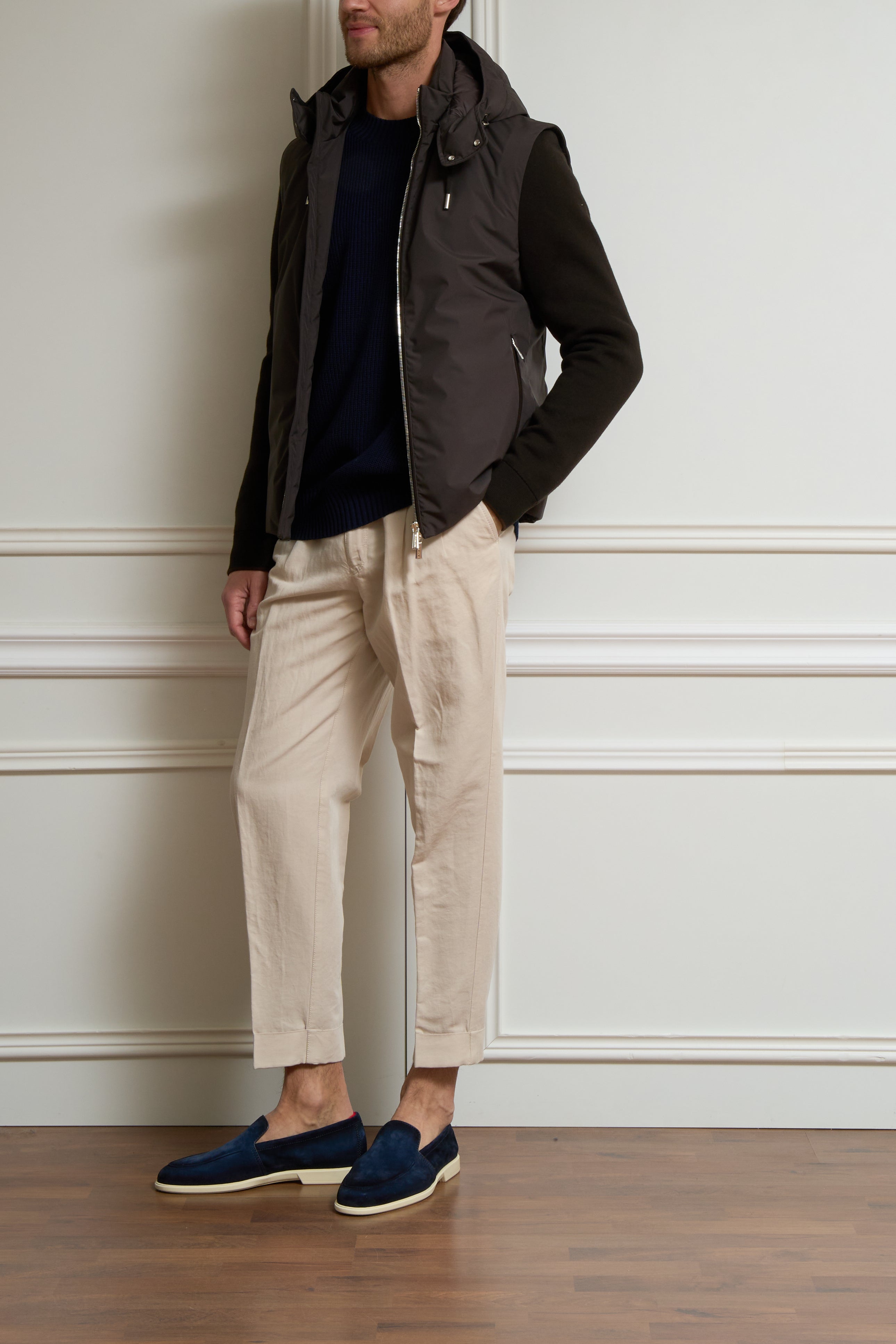 Jacket in light grey