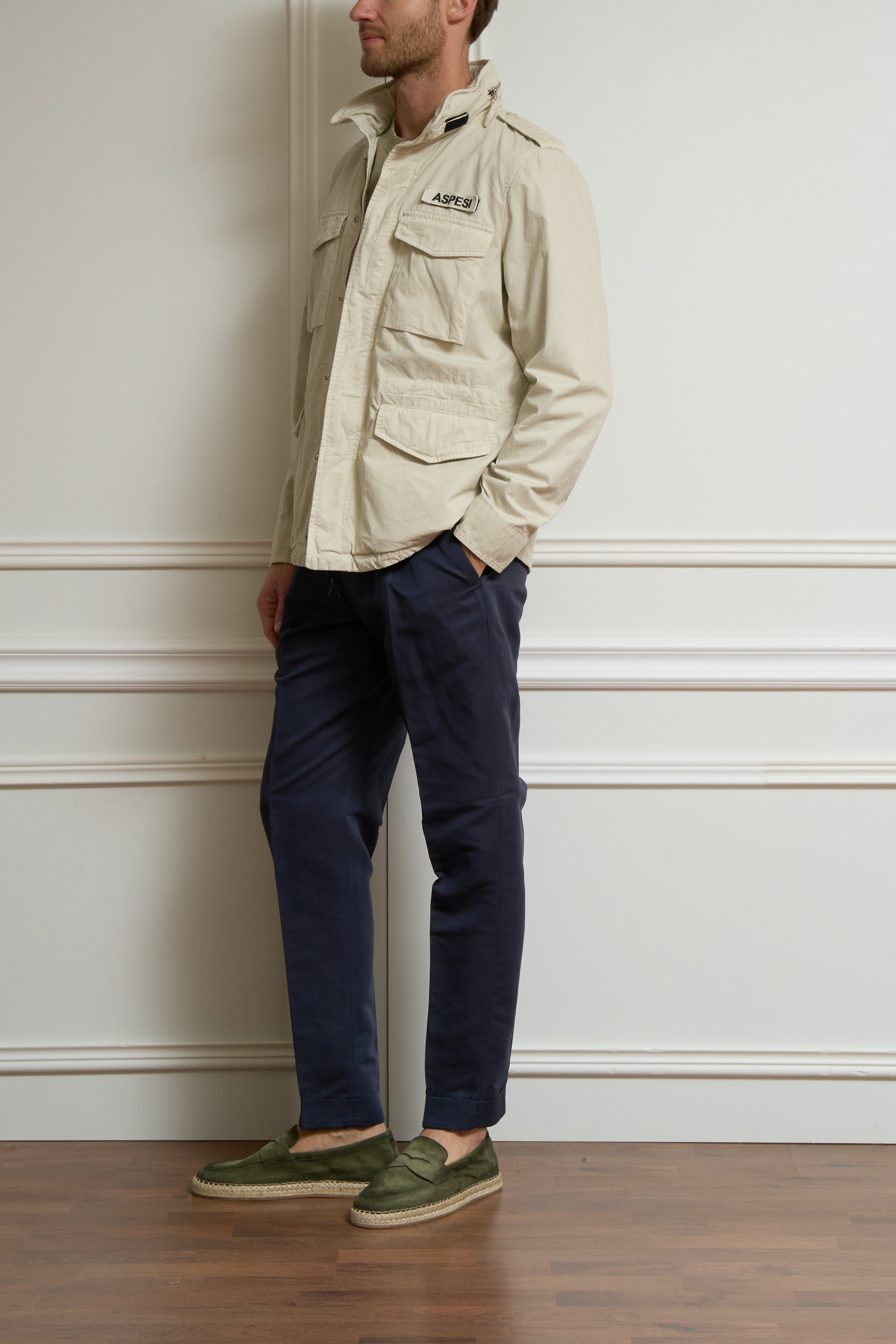 Safari Jacke in beige