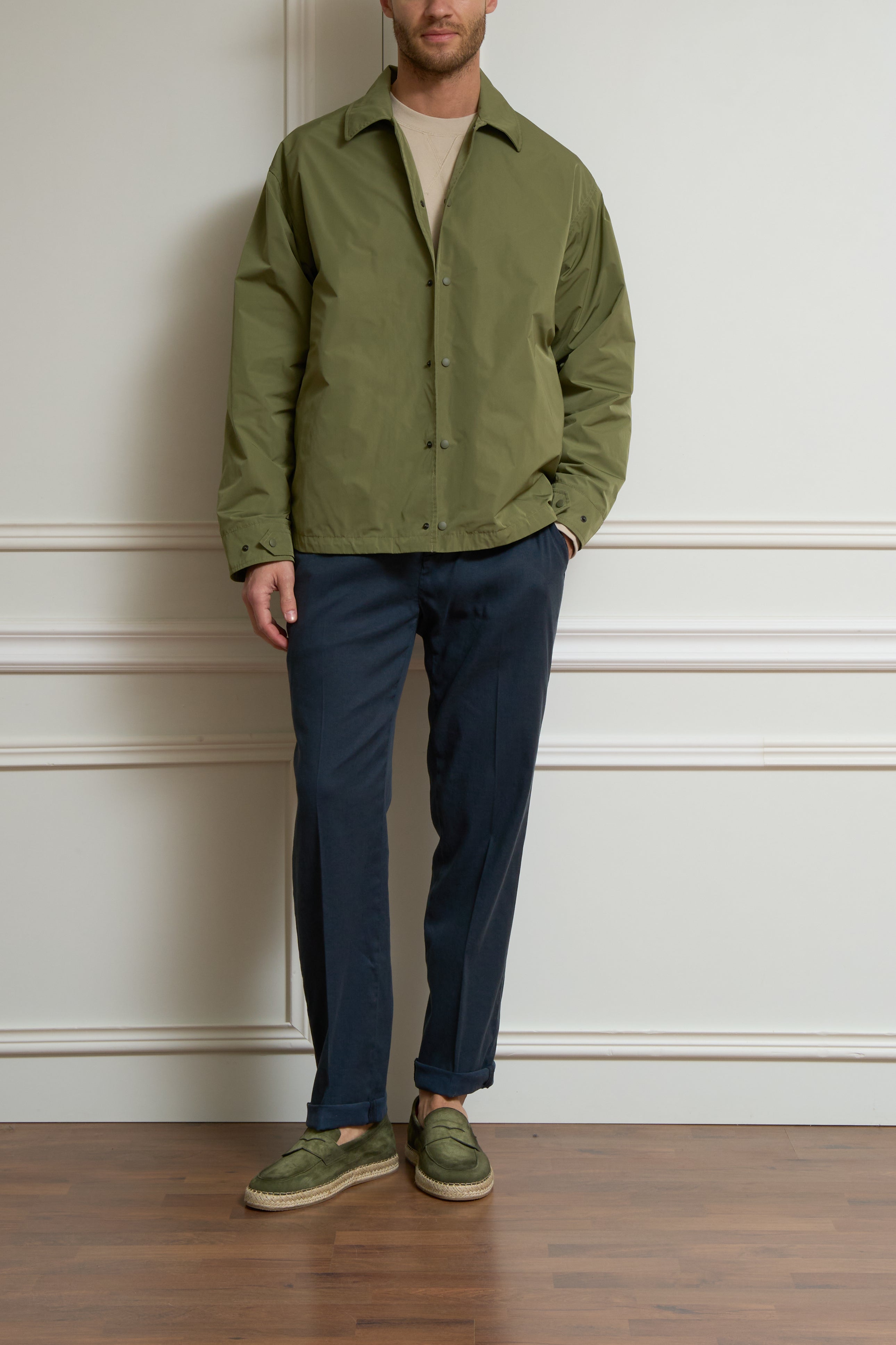 Overshirt in olive