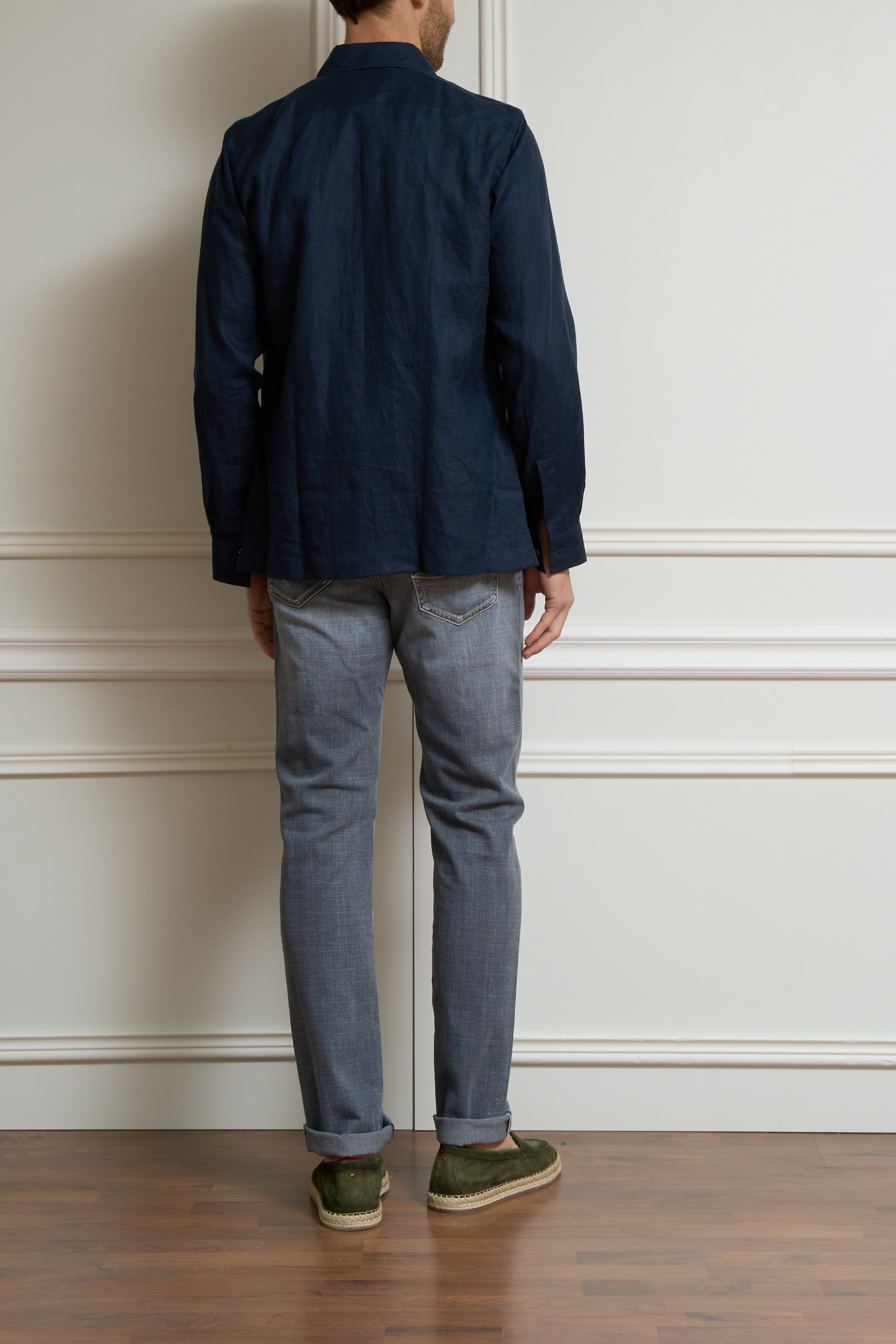 Overshirt in navy
