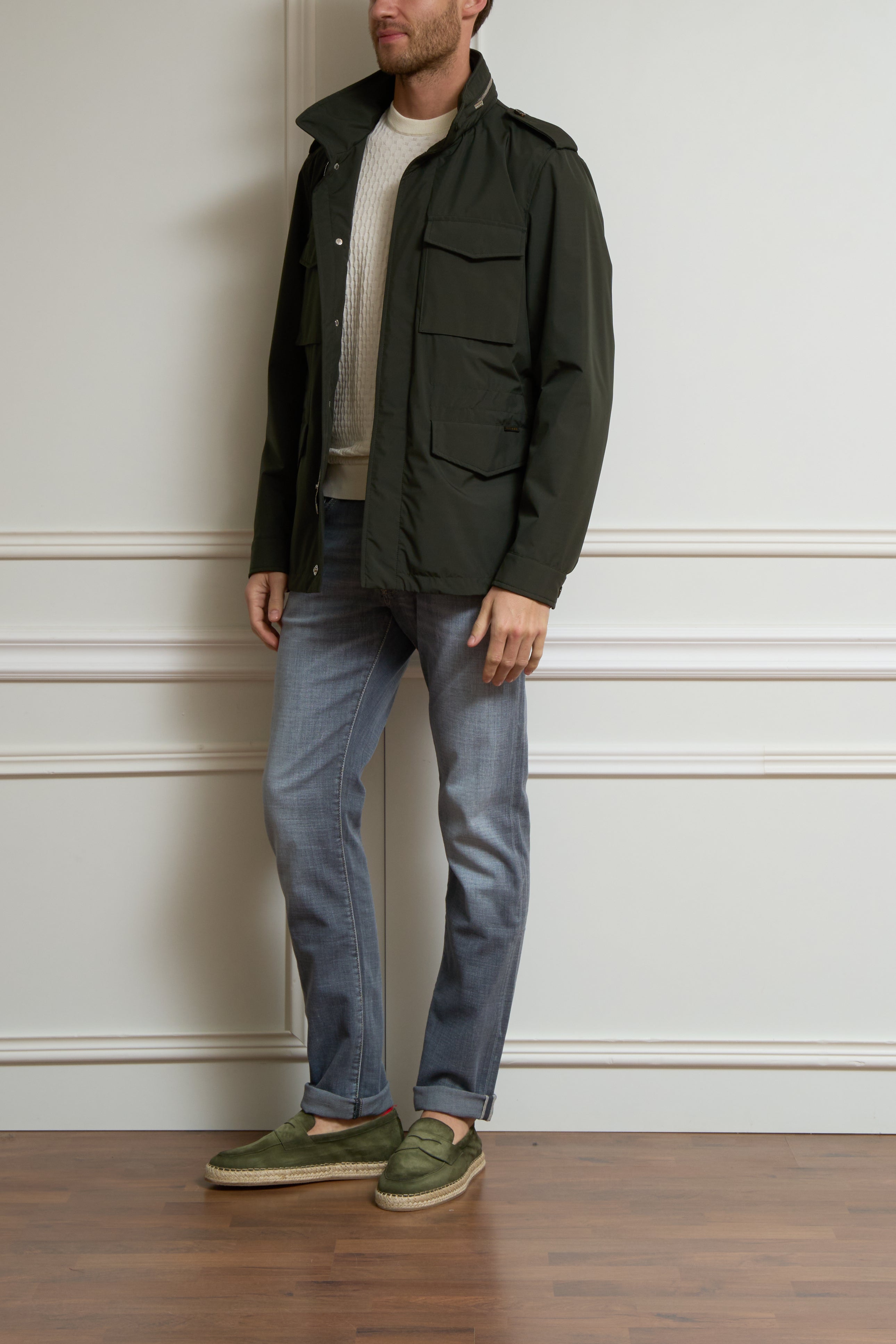 Jacket in light grey