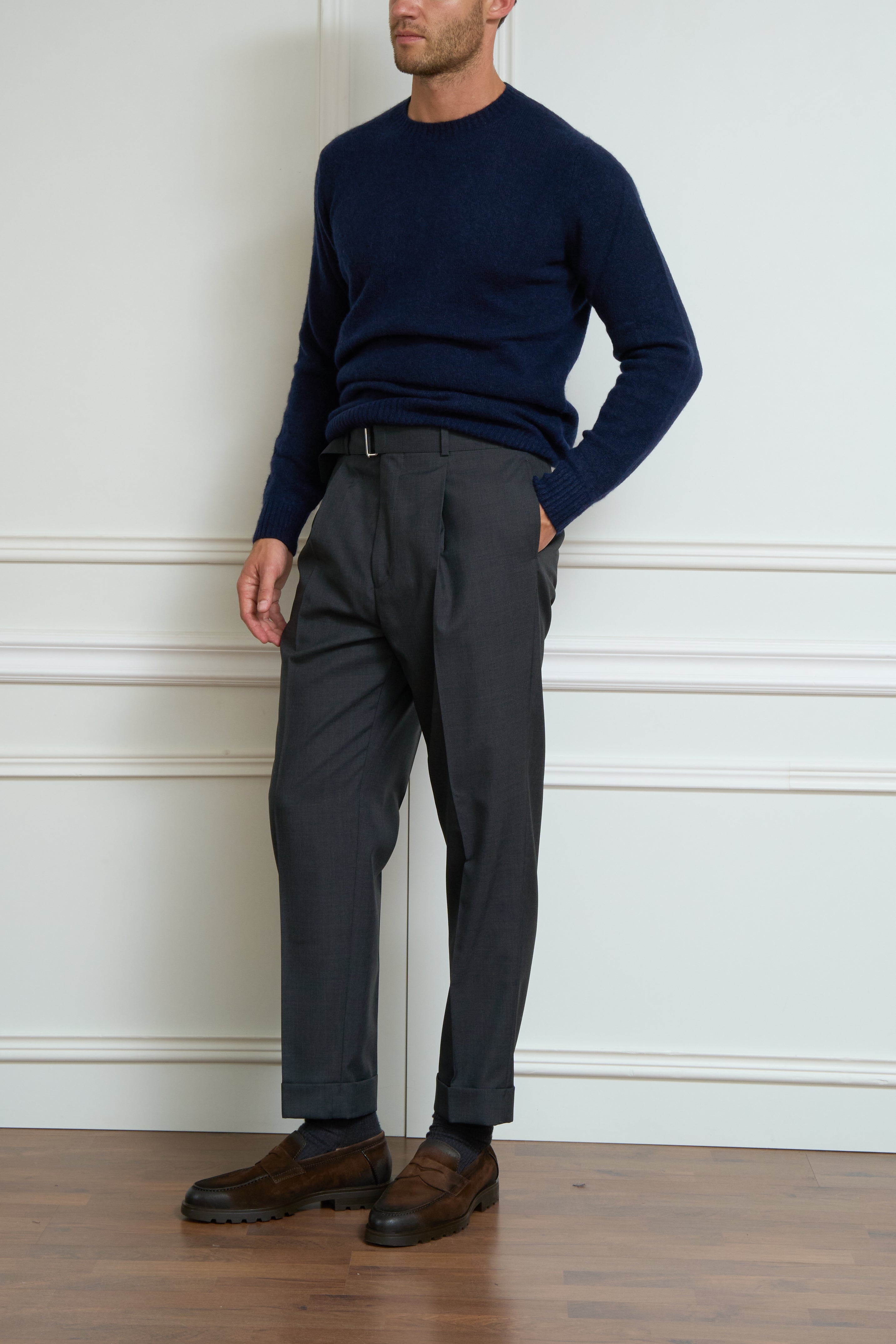 Pants in grey