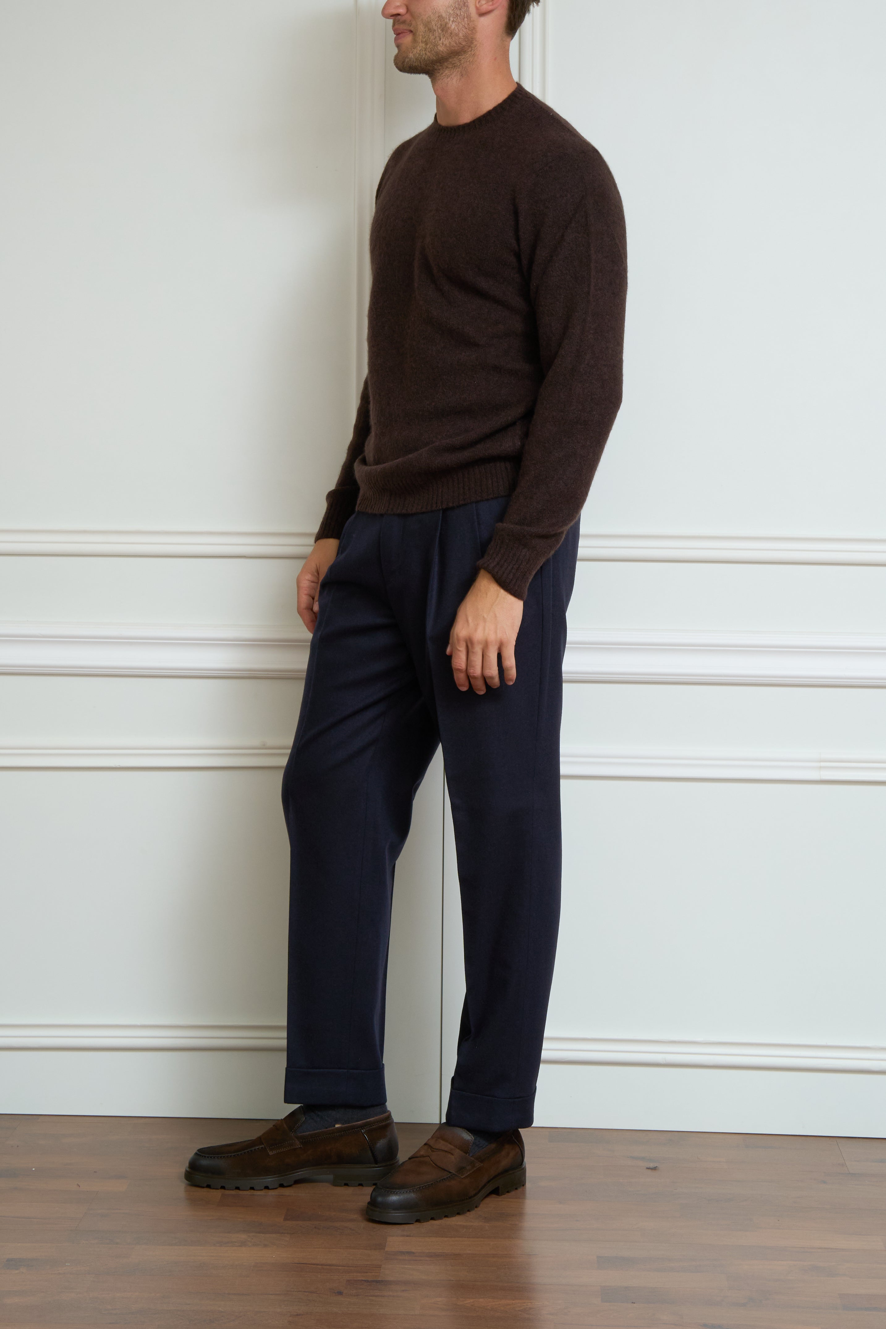 Brown sweater