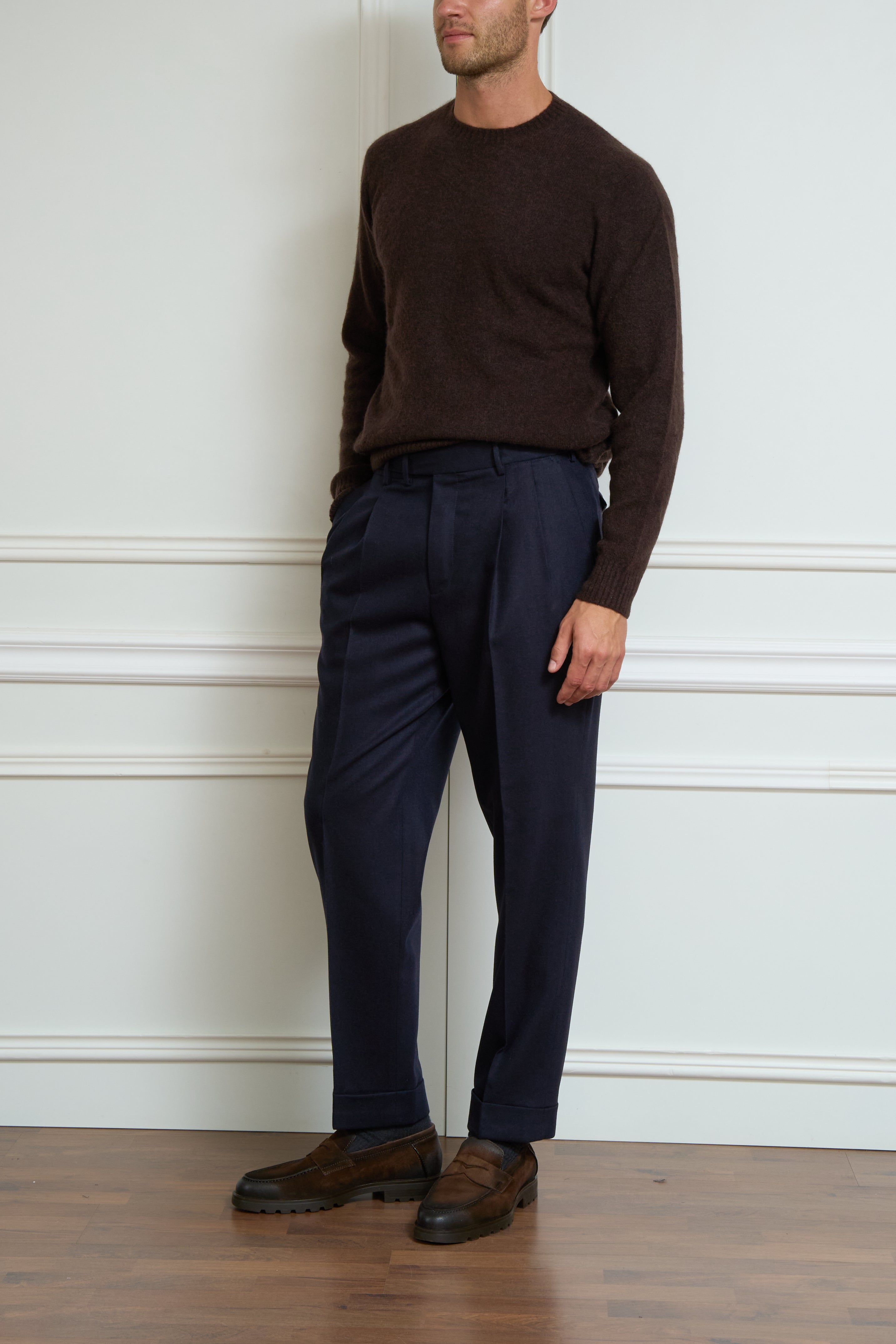 Pants in navy