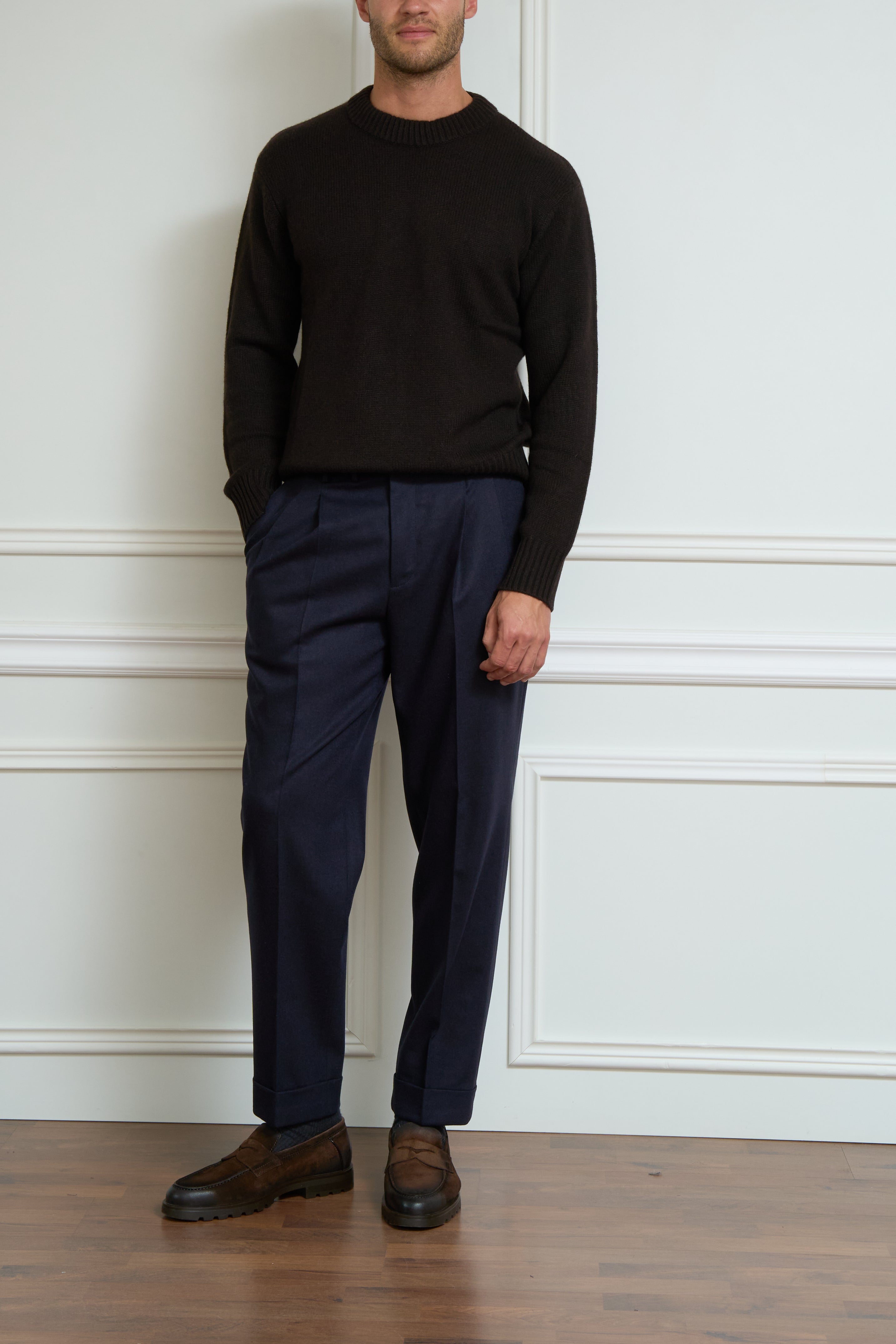Brown pullover