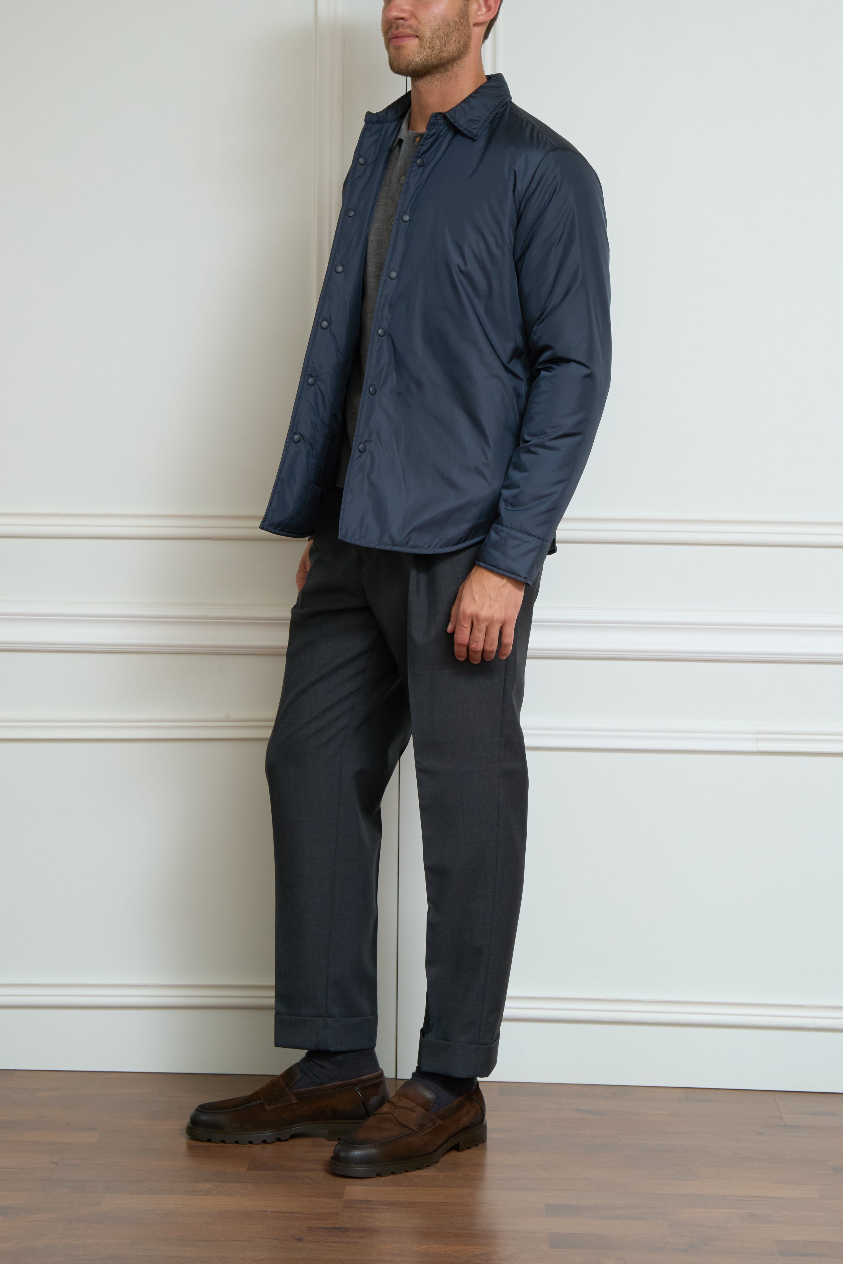 Jacket in blue