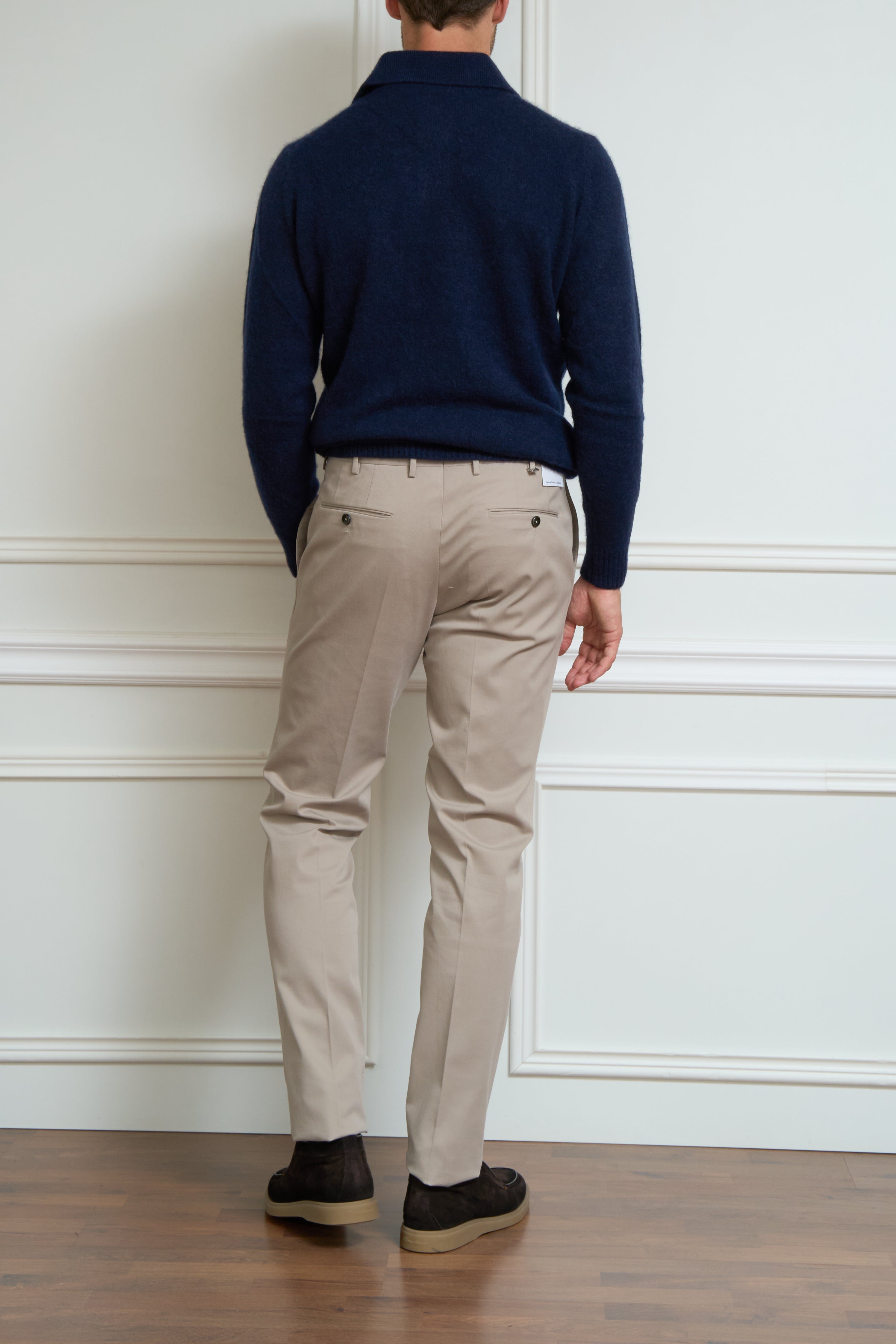 Chinos in beige
