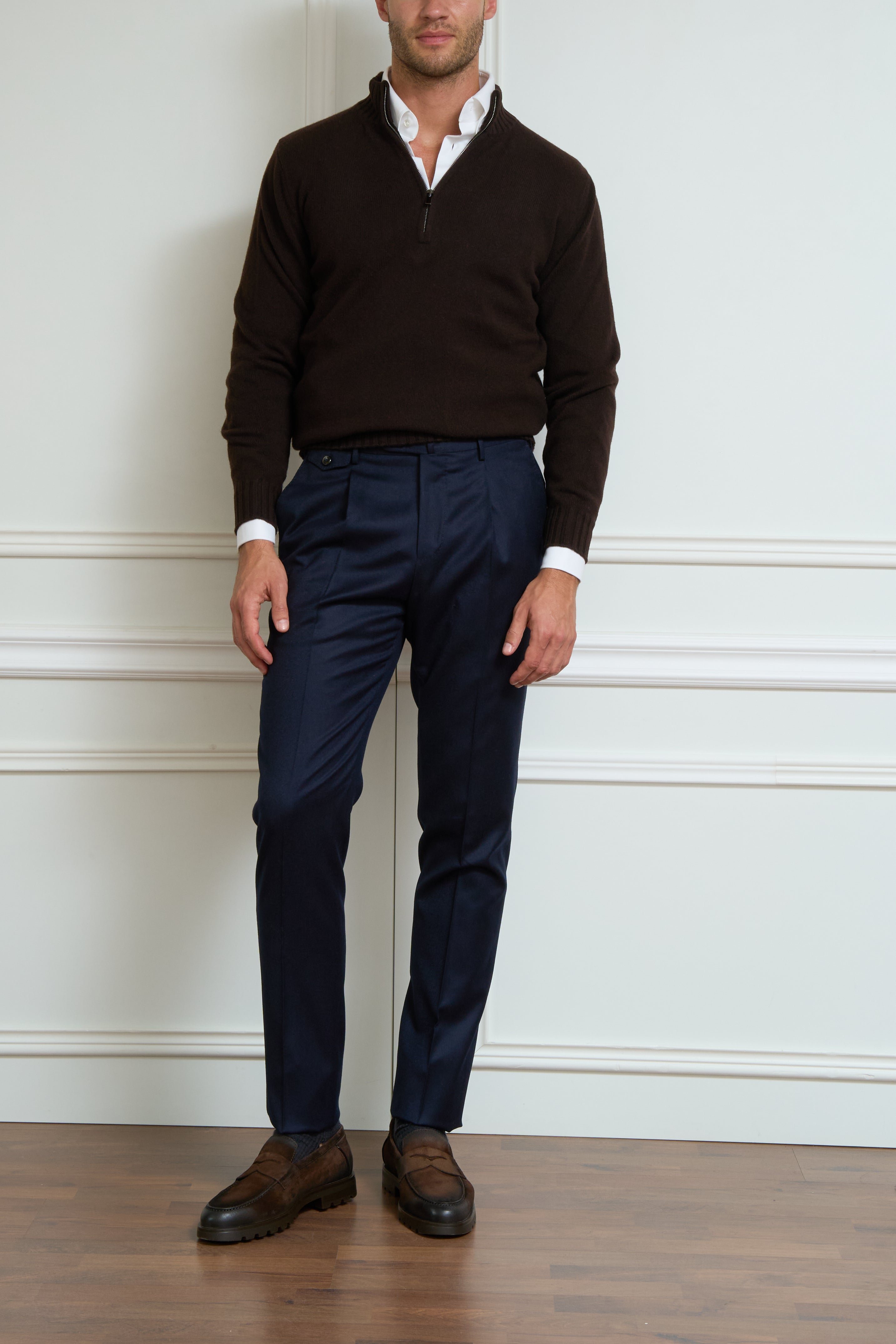 Pants in navy