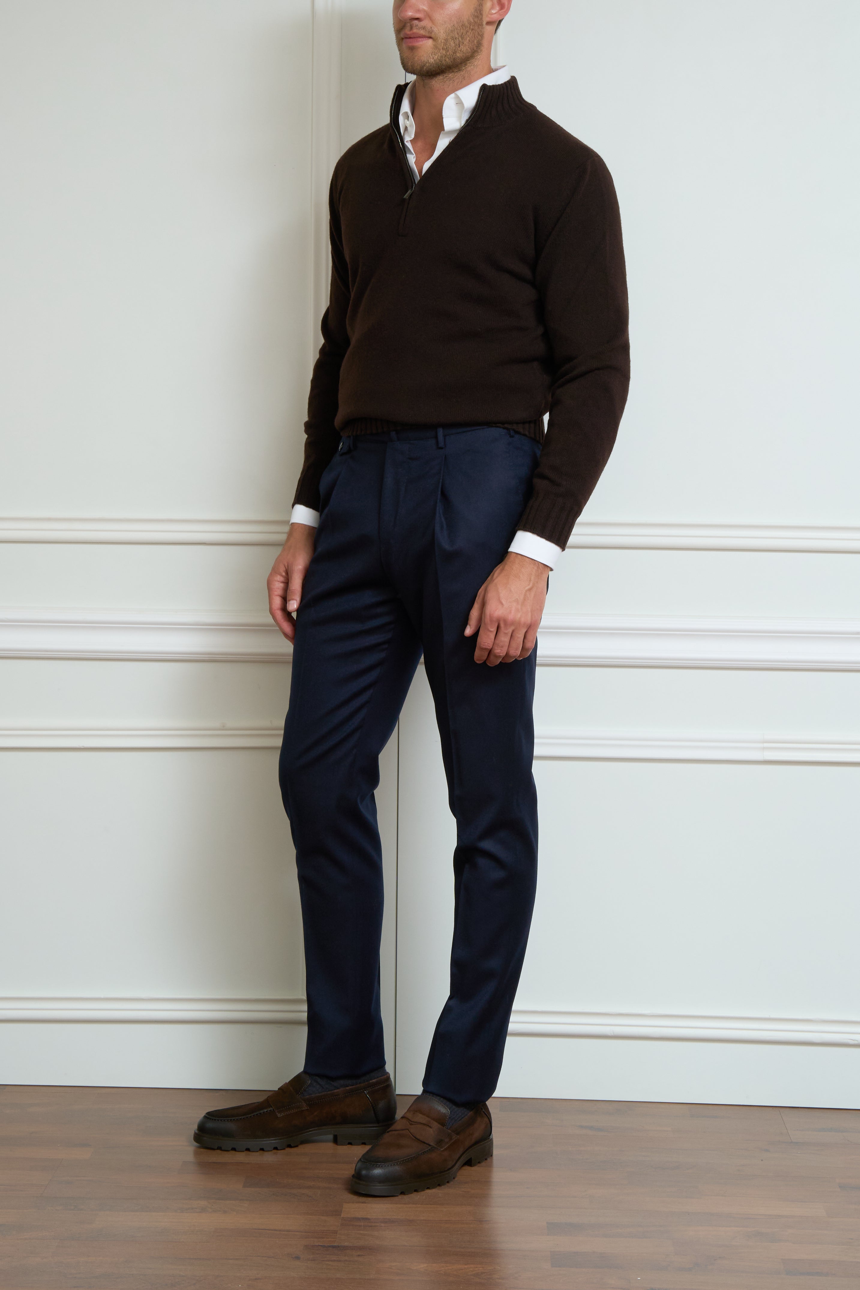 Pants in navy