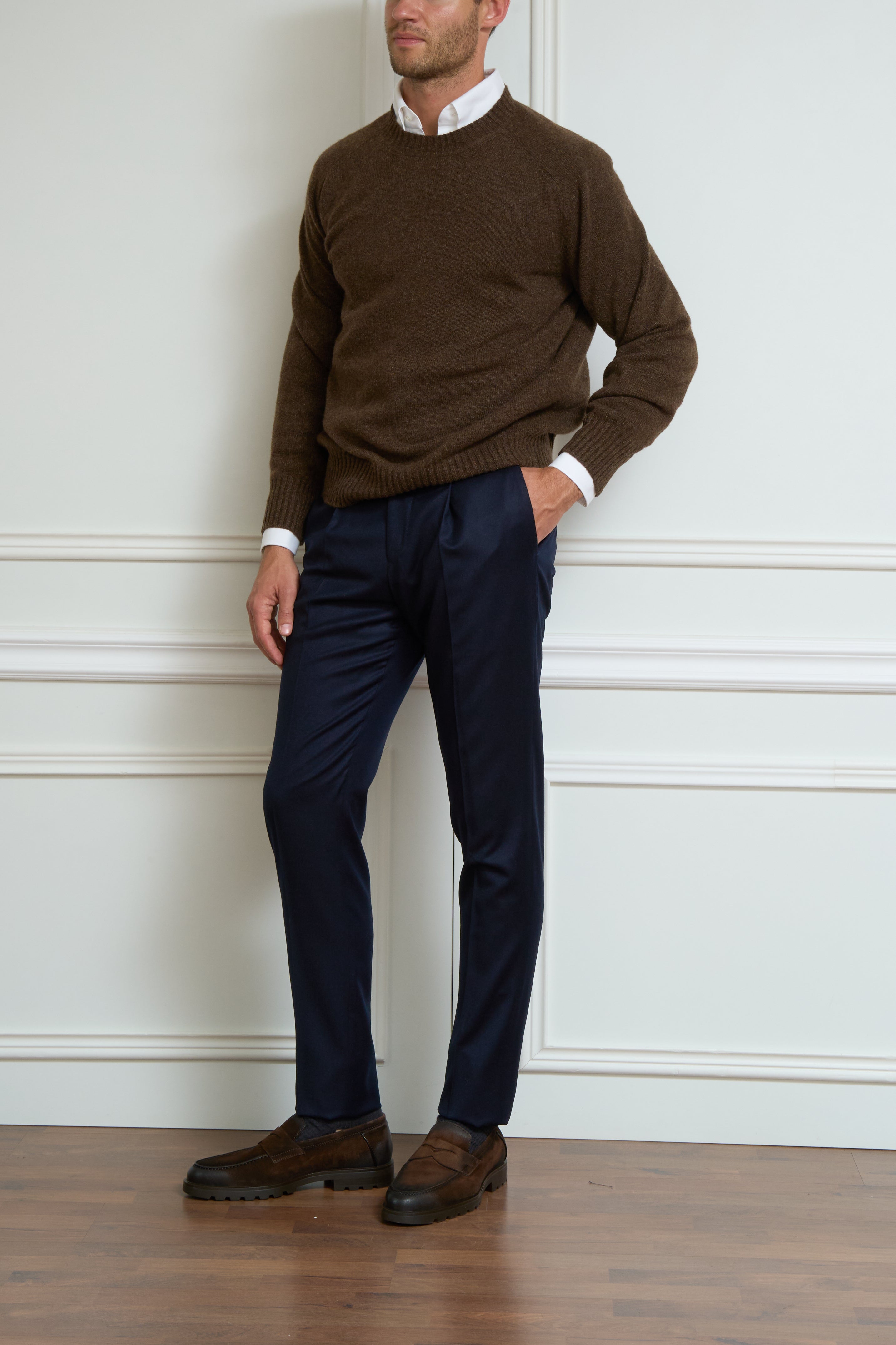 Sweater in brown