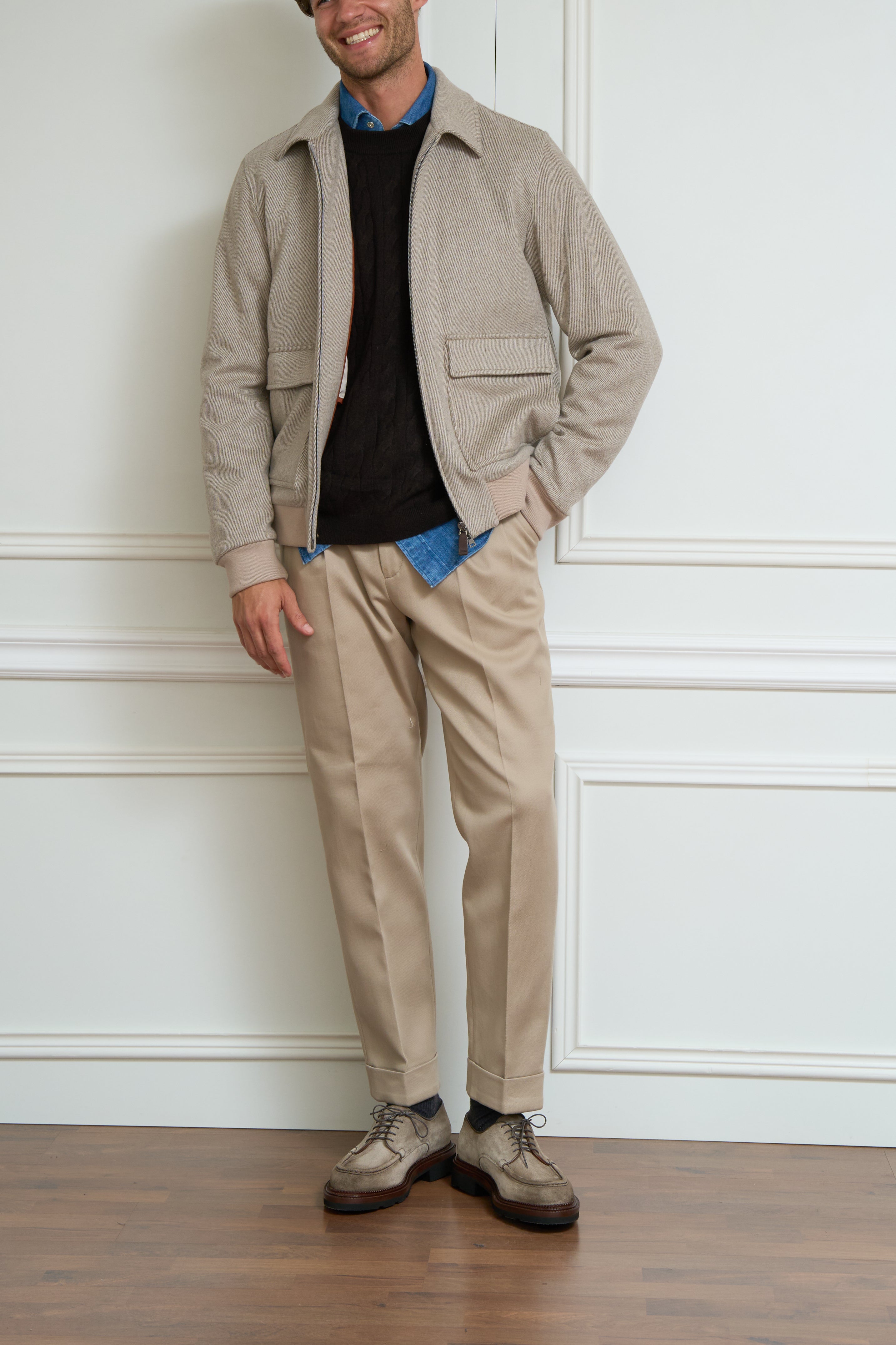 Jacket in beige