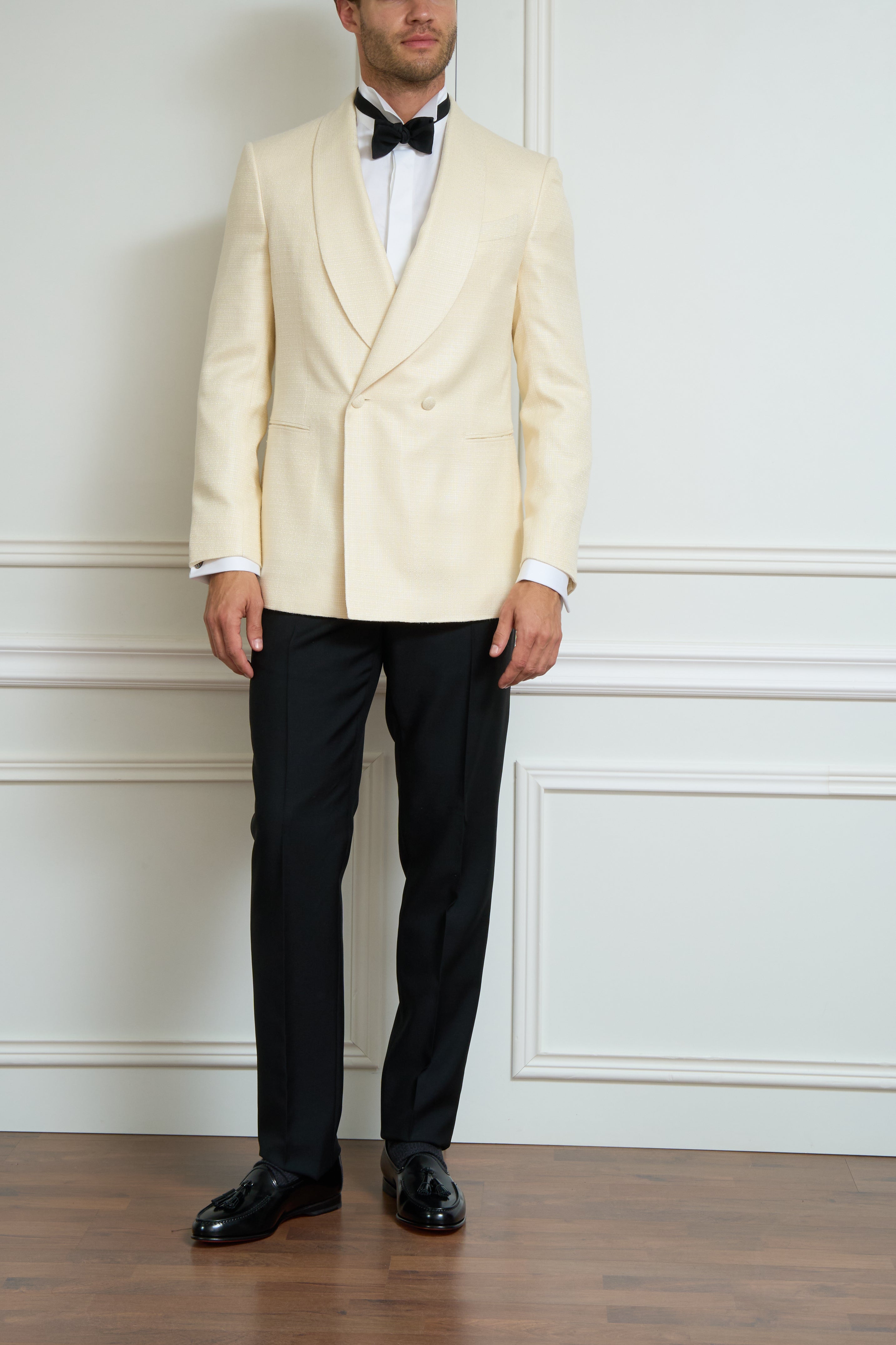 Cream dinner jacket