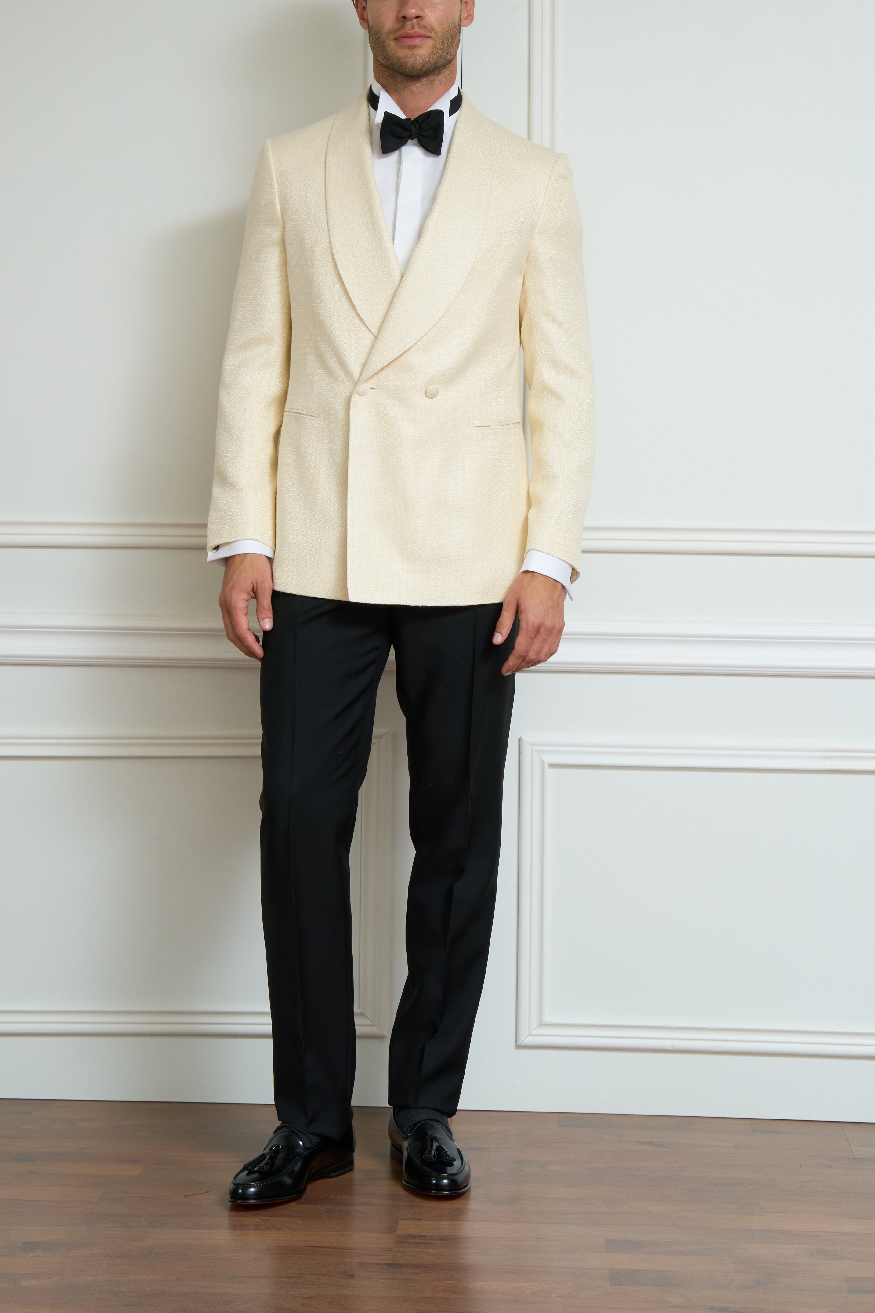 Cream dinner jacket