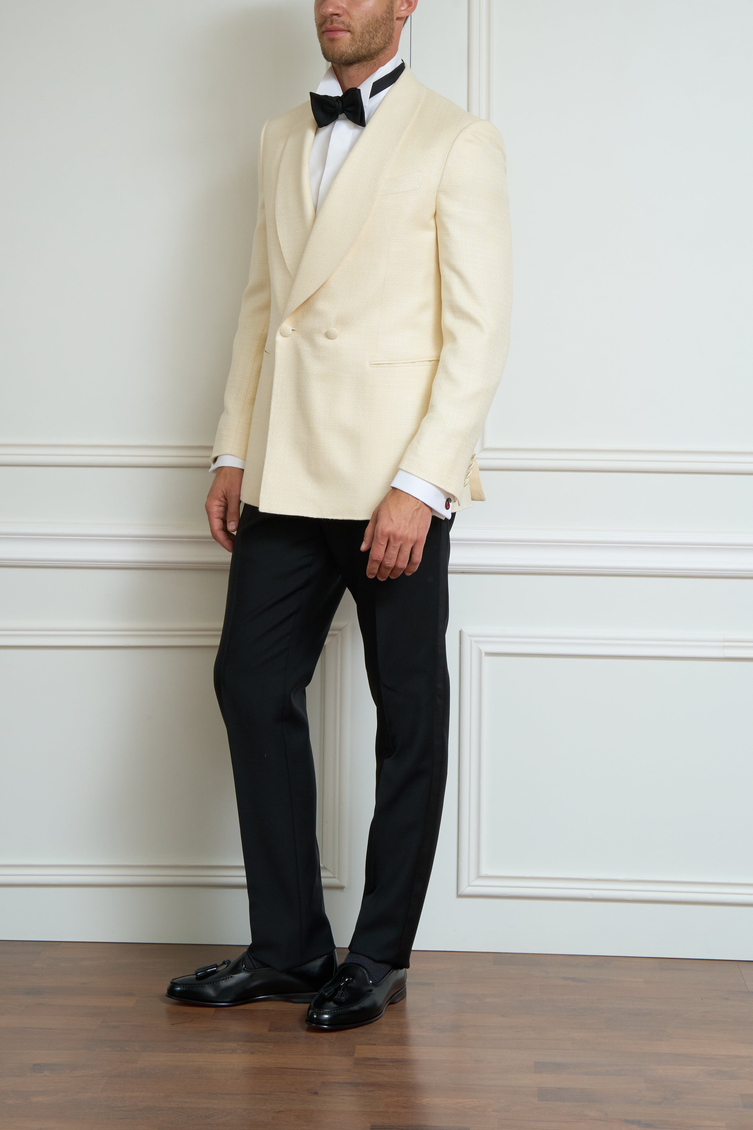 Cream dinner jacket