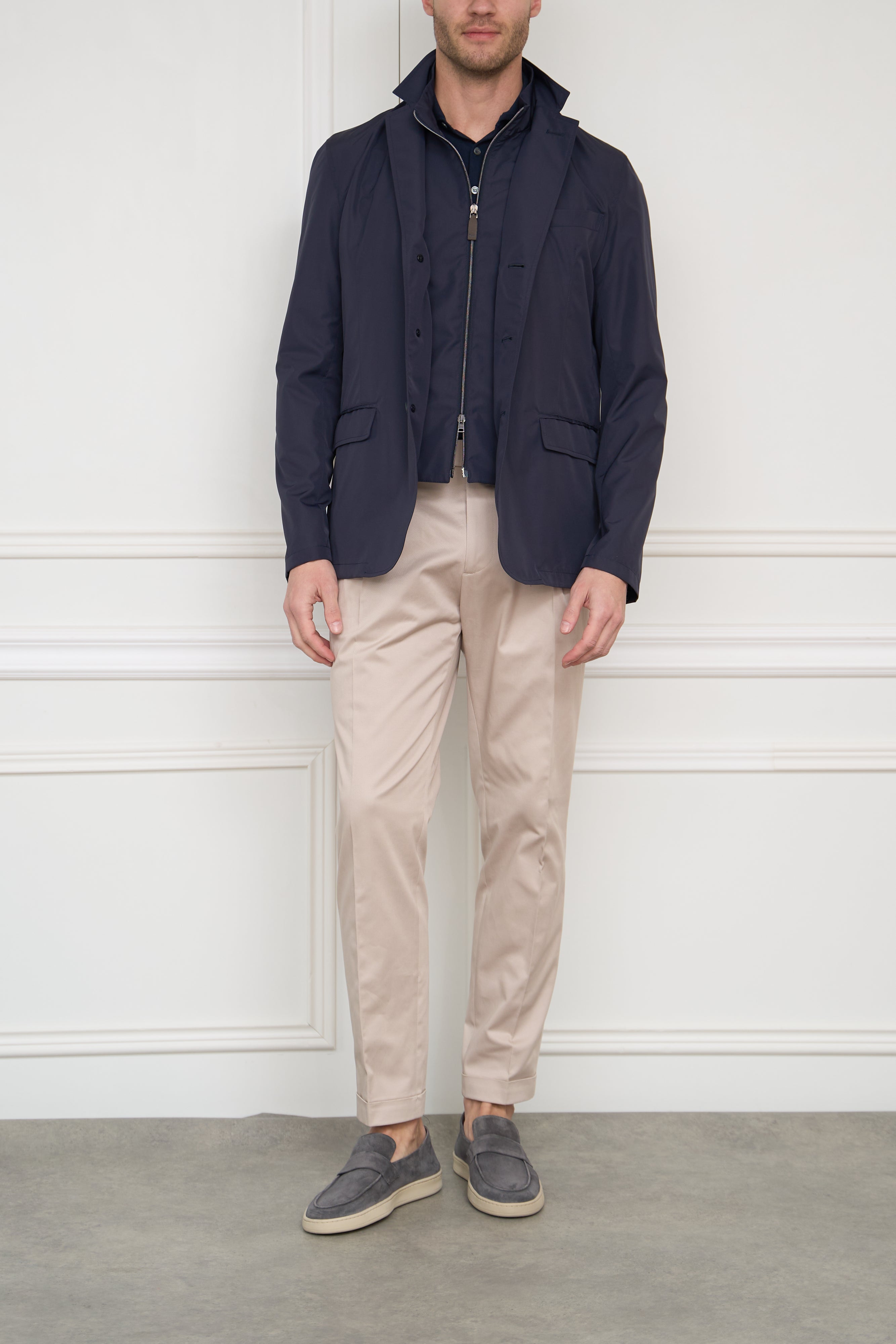 Jacket in navy