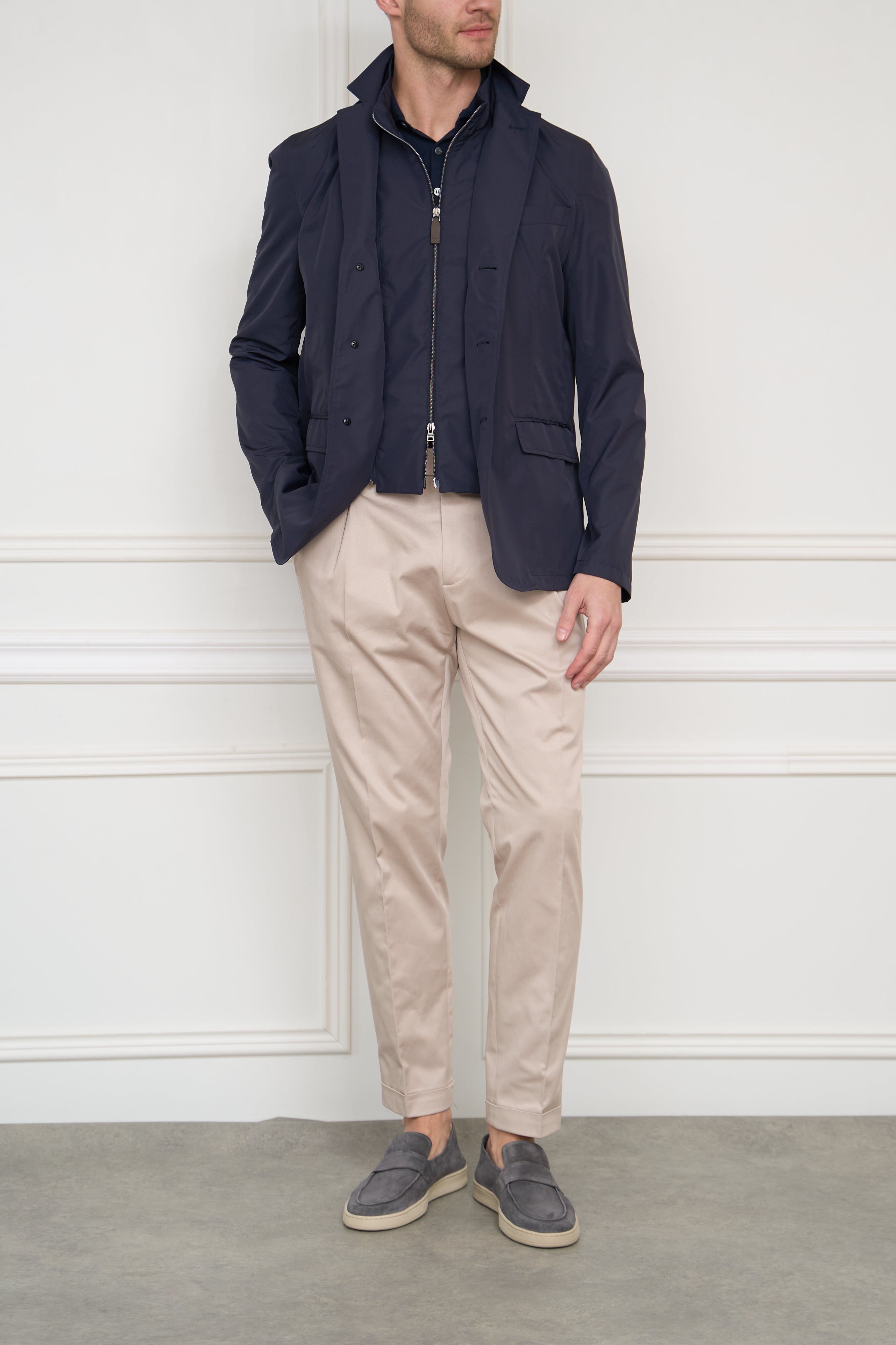 Jacket in navy