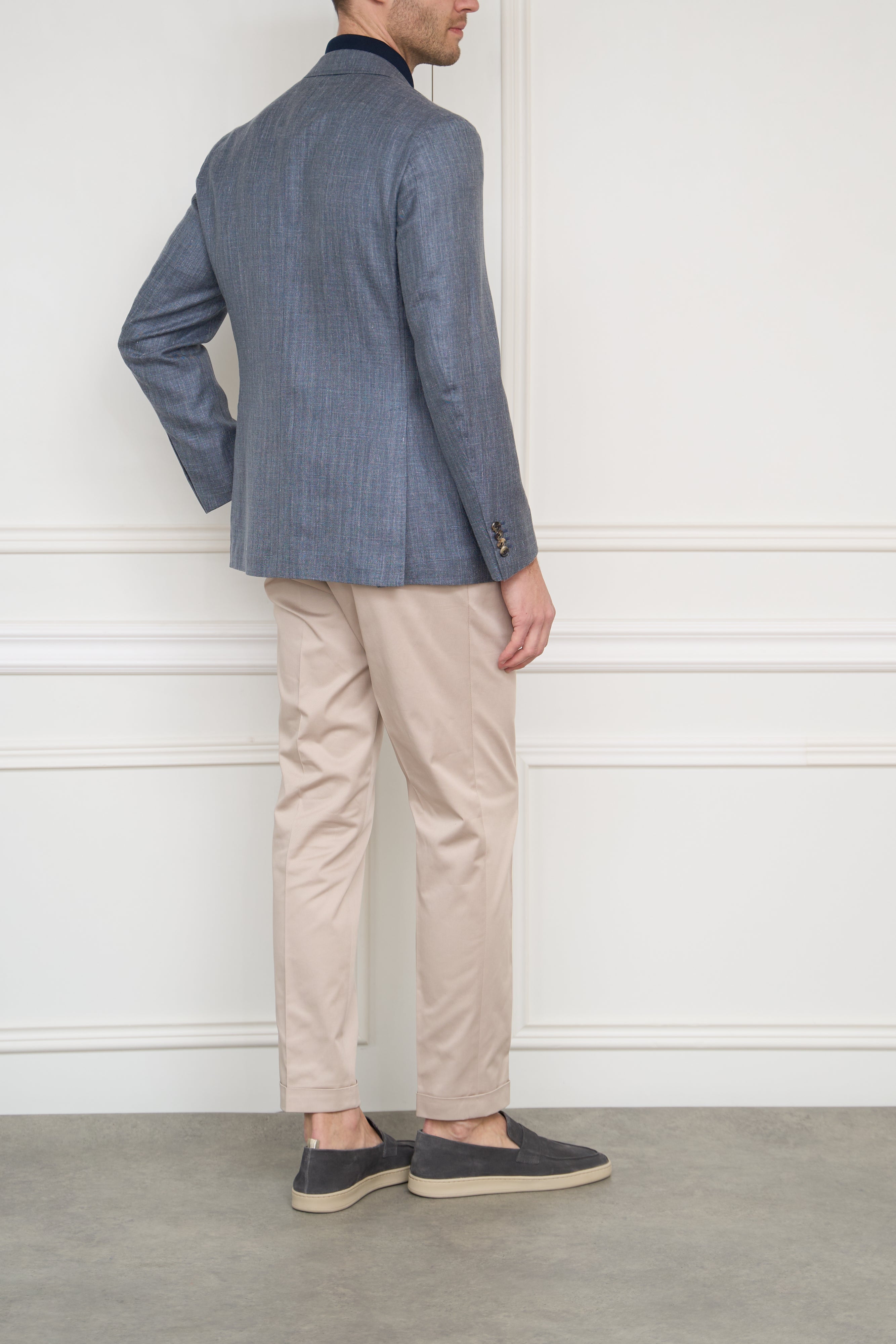 Jacket in blue