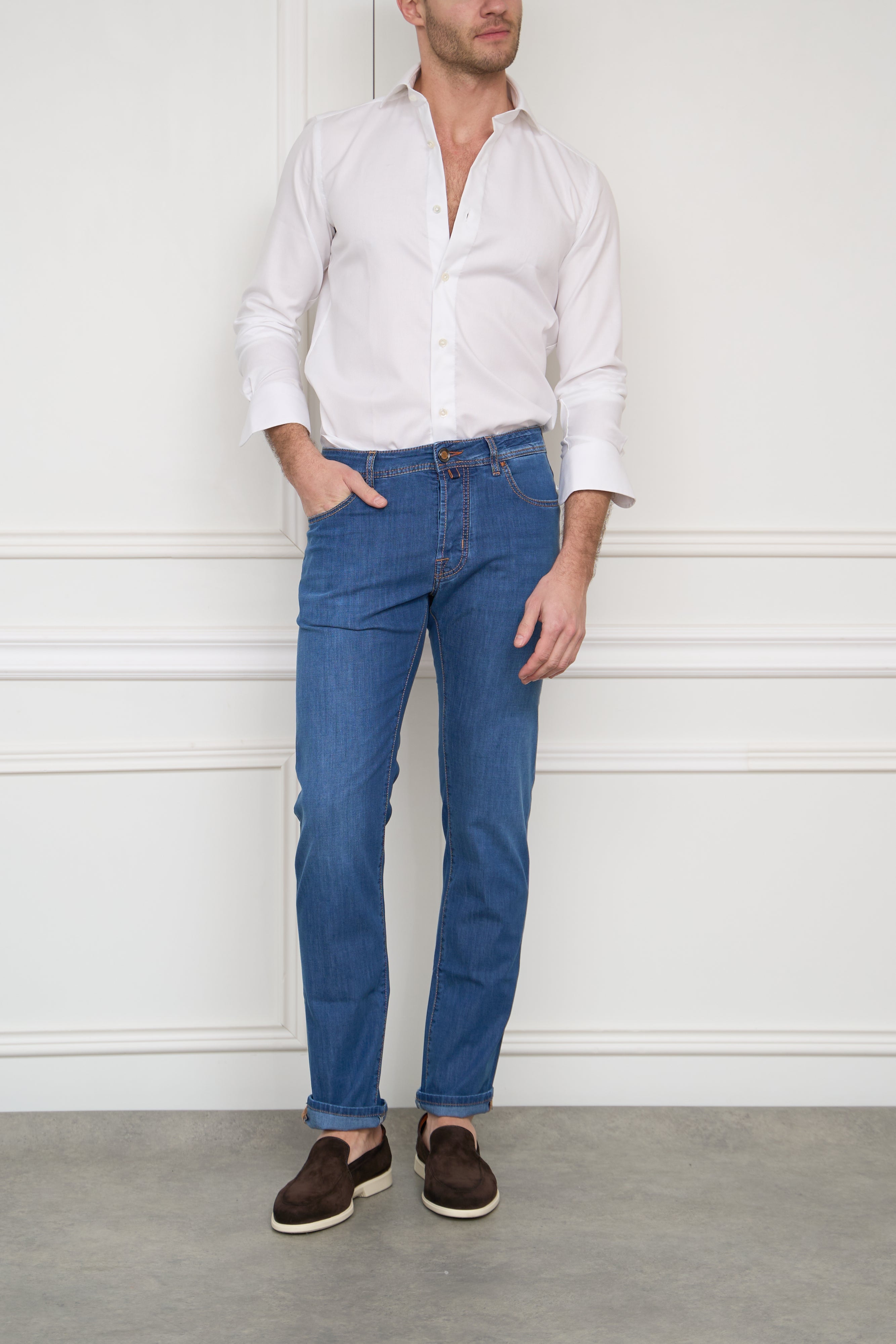 Jeans in blue