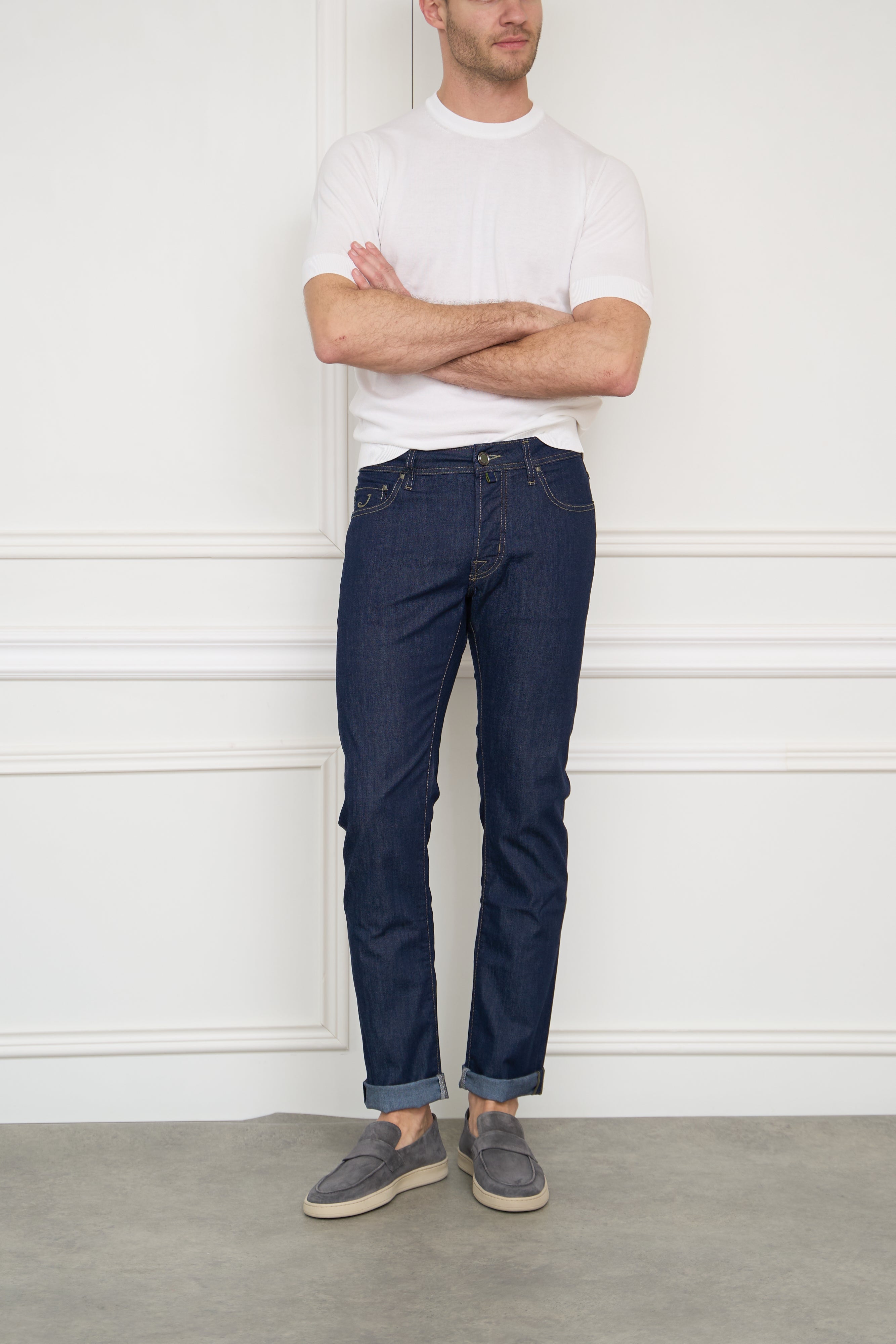 Jeans in navy