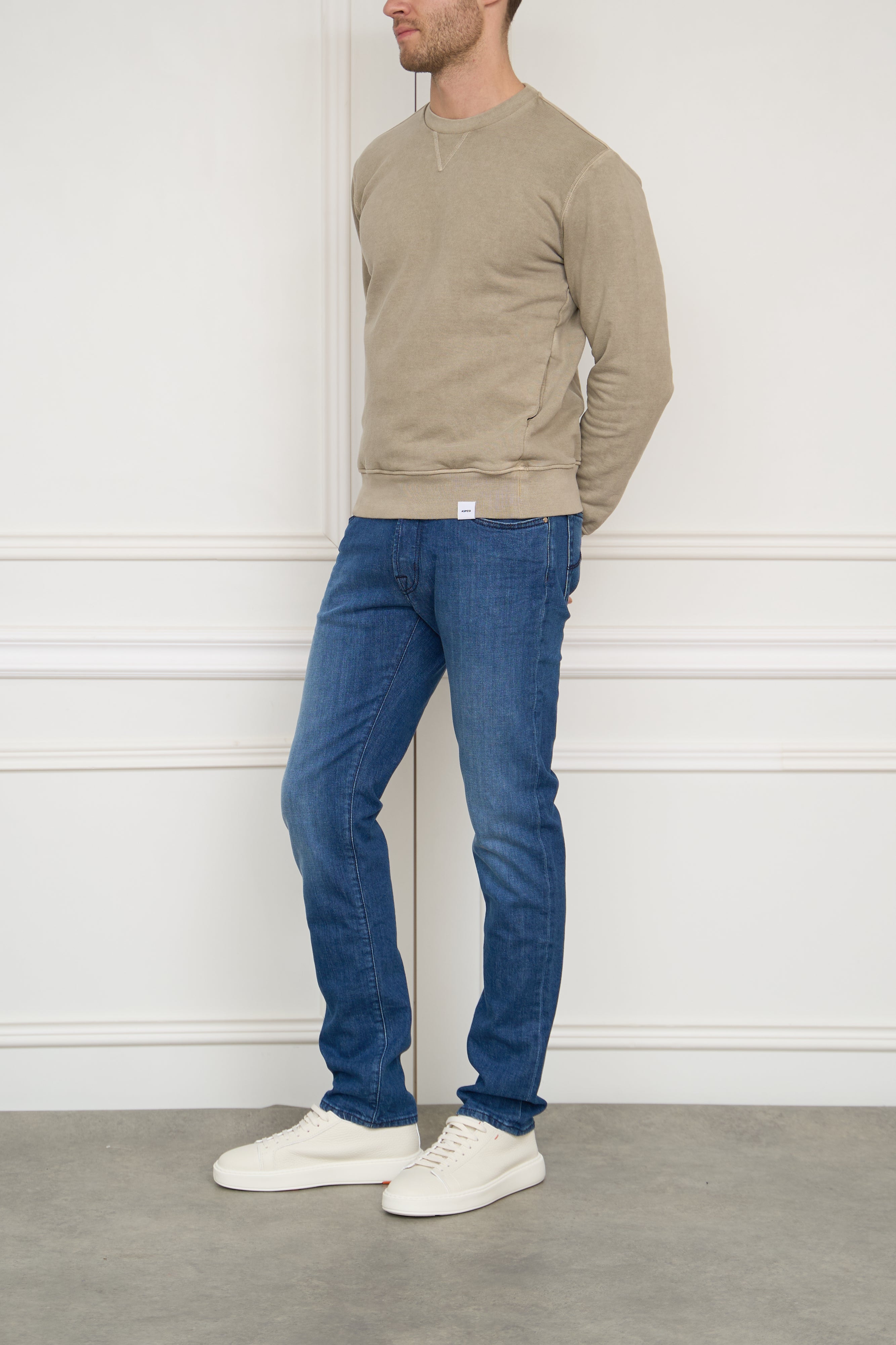 Sweatshirt in green