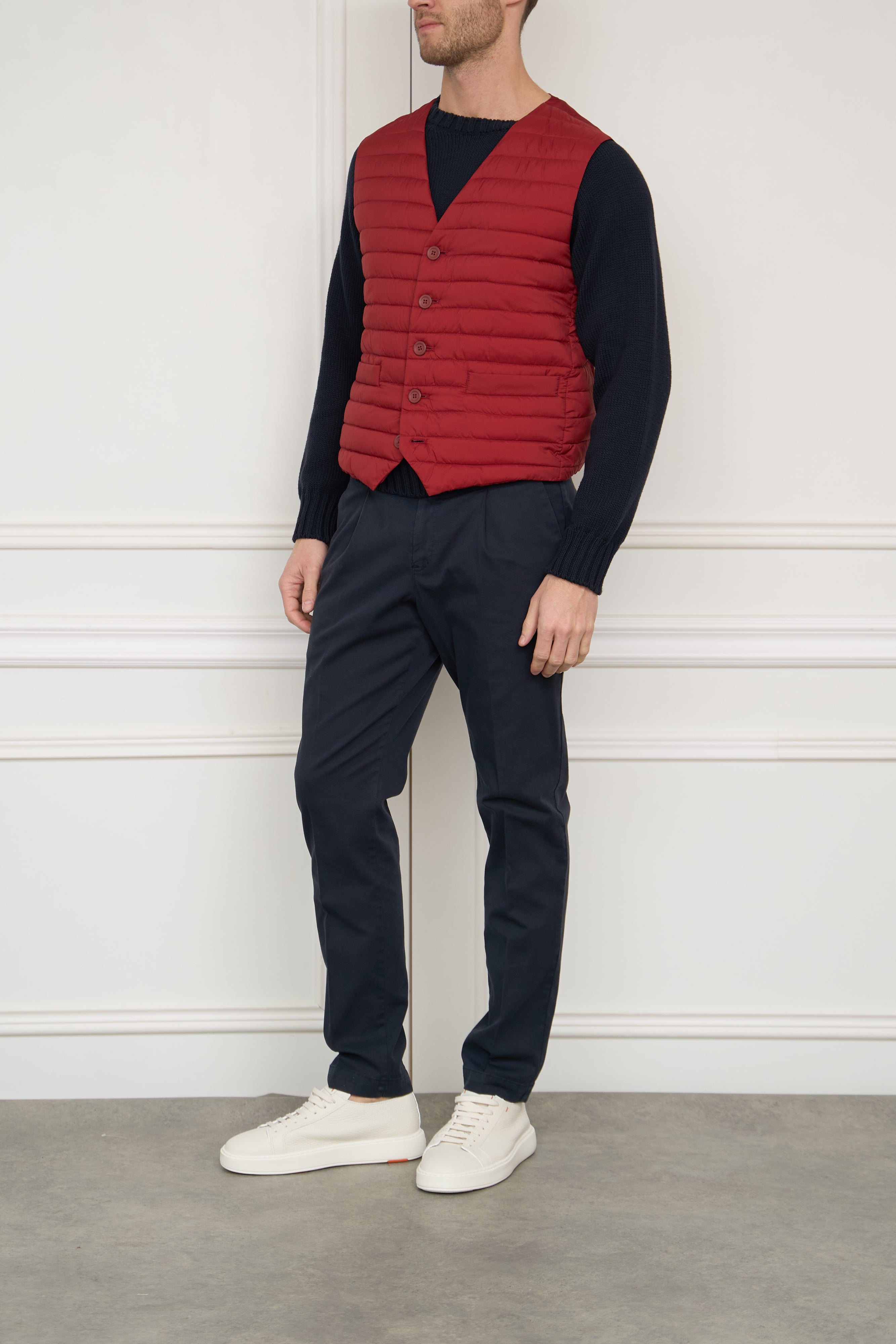 Vest in red