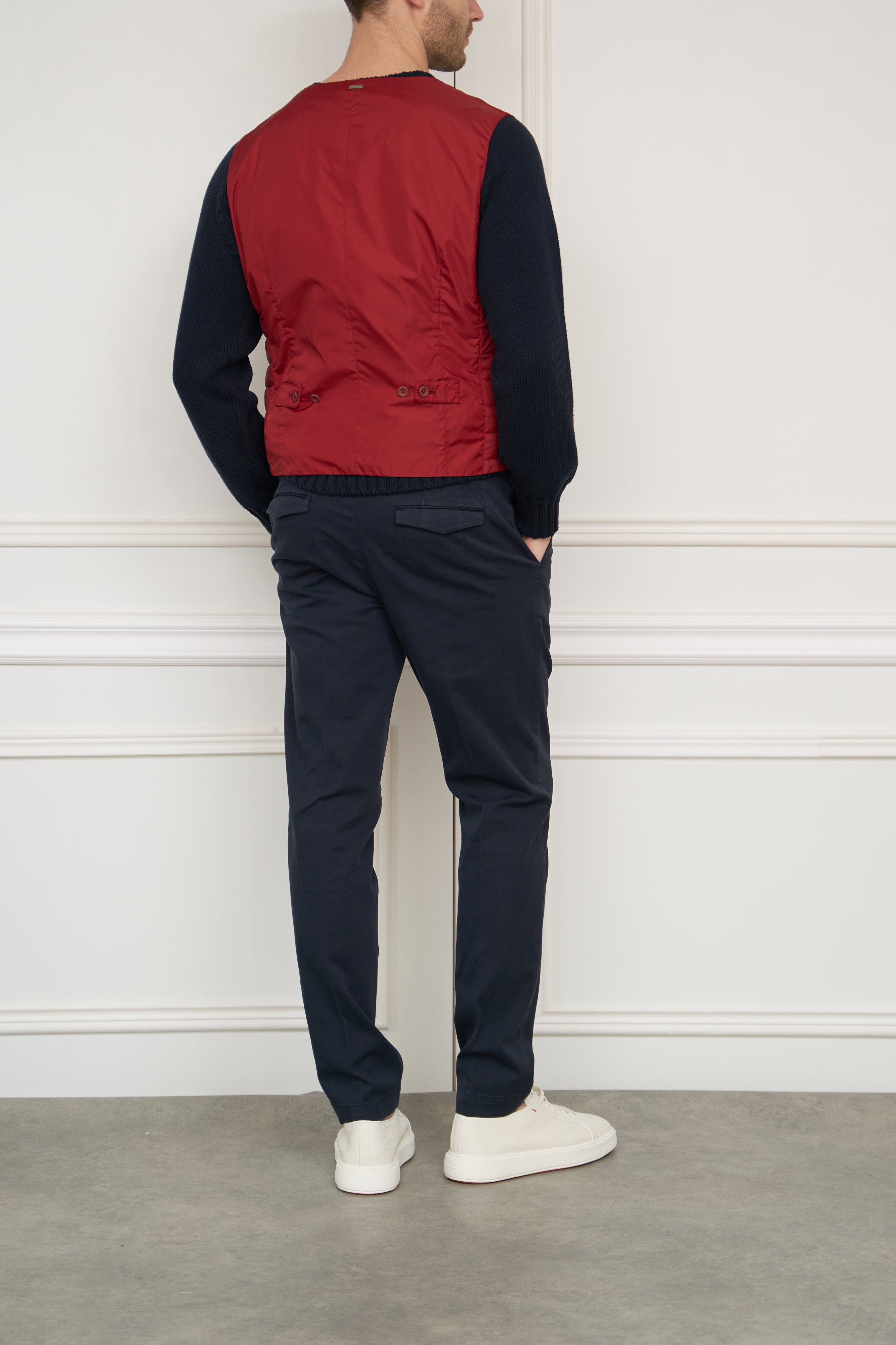 Vest in red