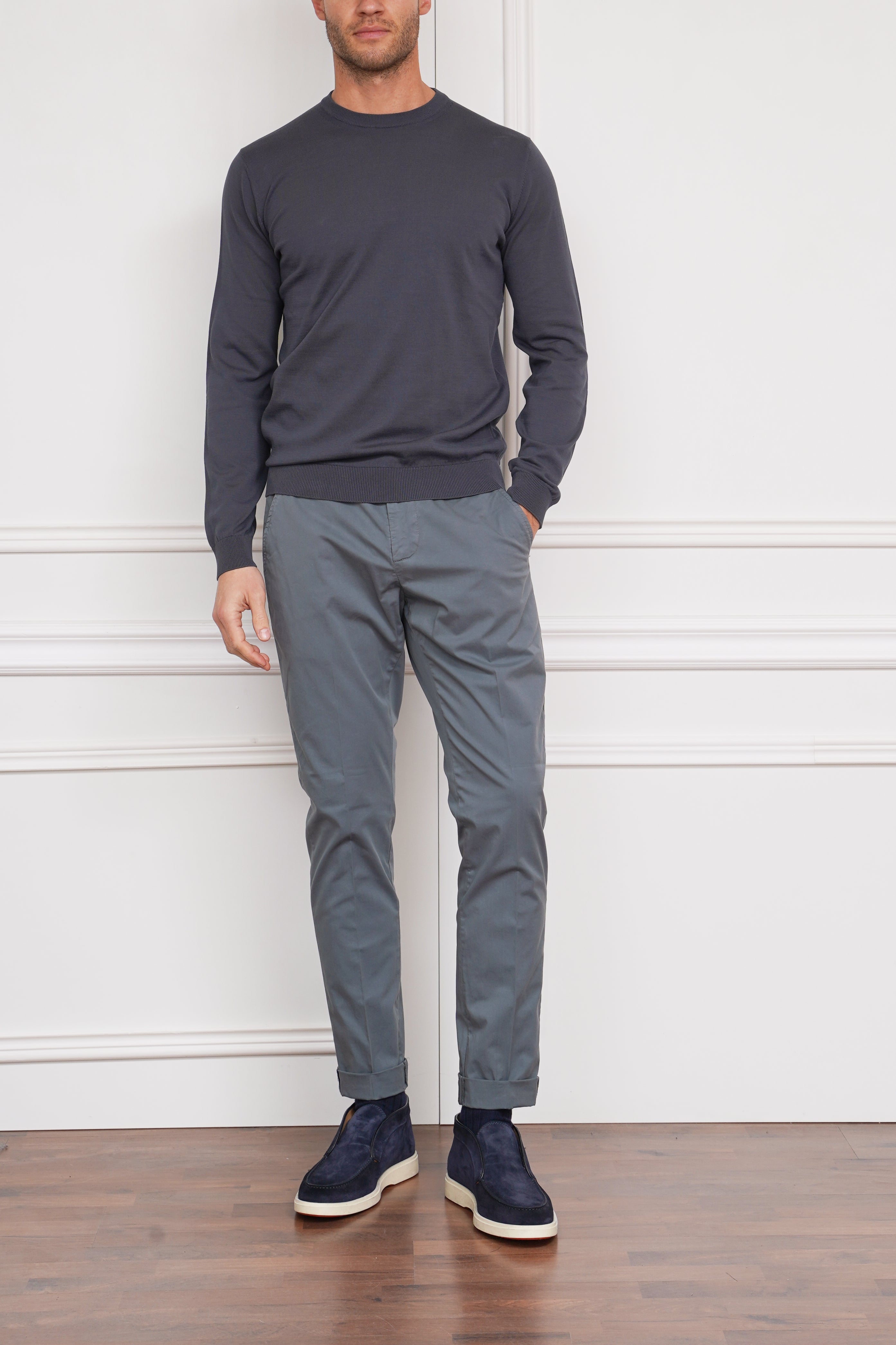 Pullover in anthrazit