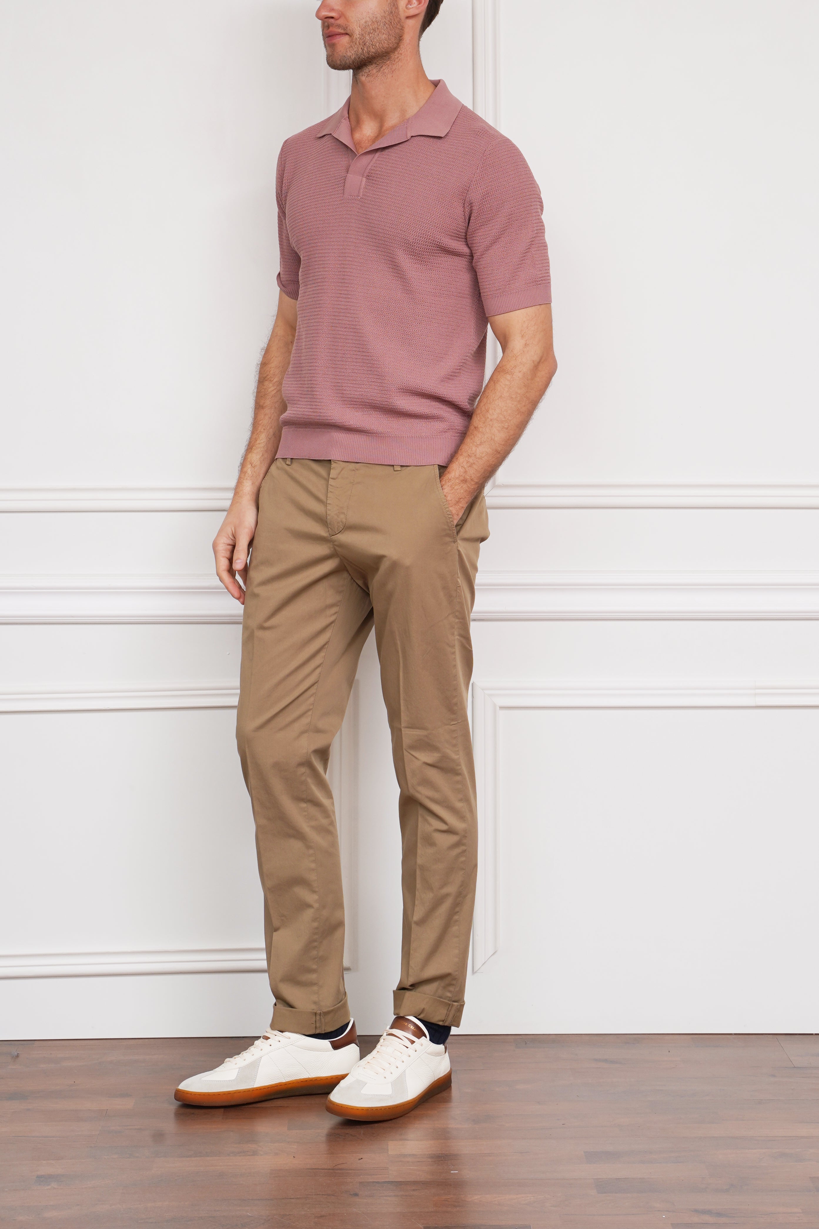 Poloshirt in altrosa