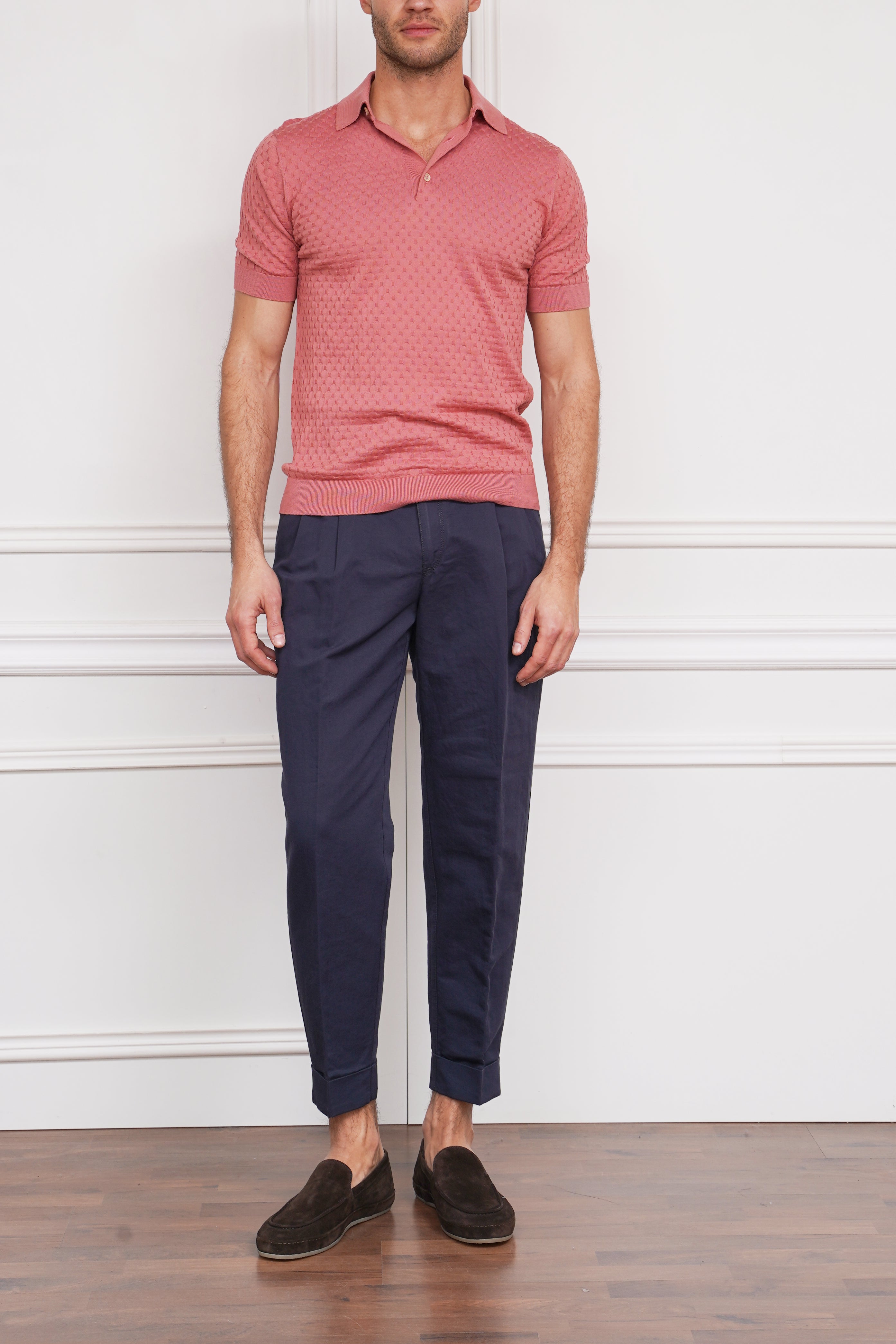 Poloshirt in altrosa