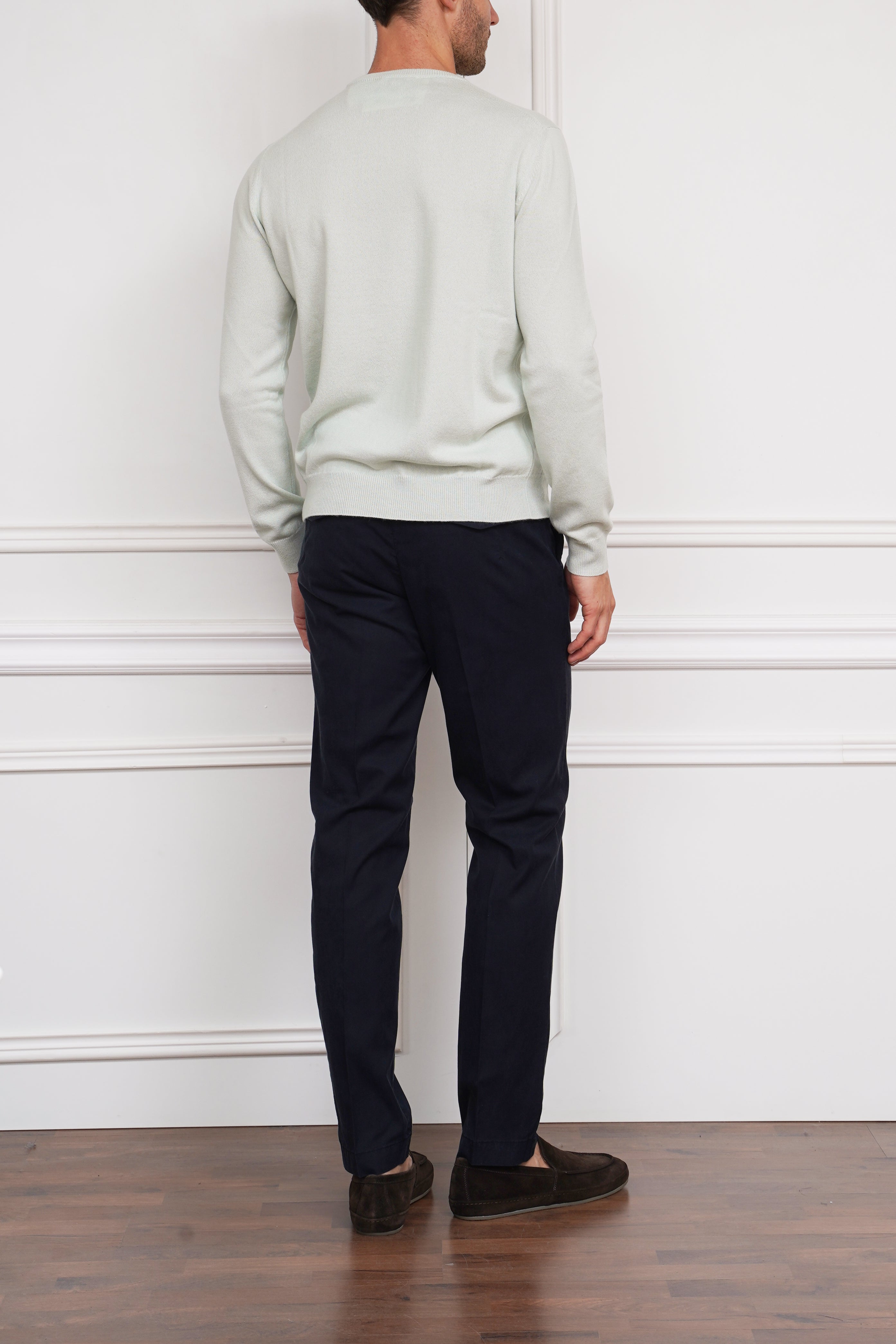 Pullover in pastellgrün