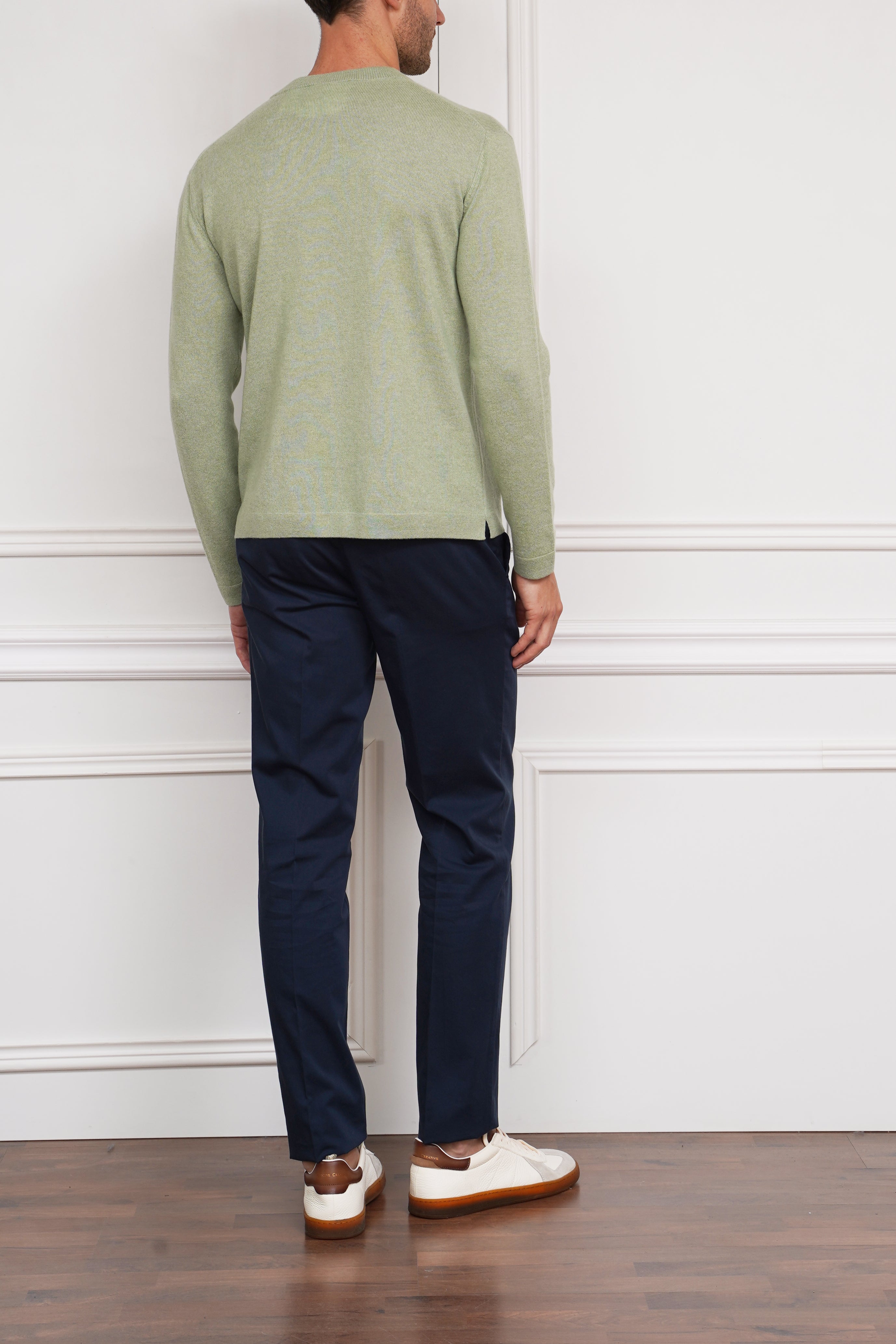 Leichter Pullover in grün