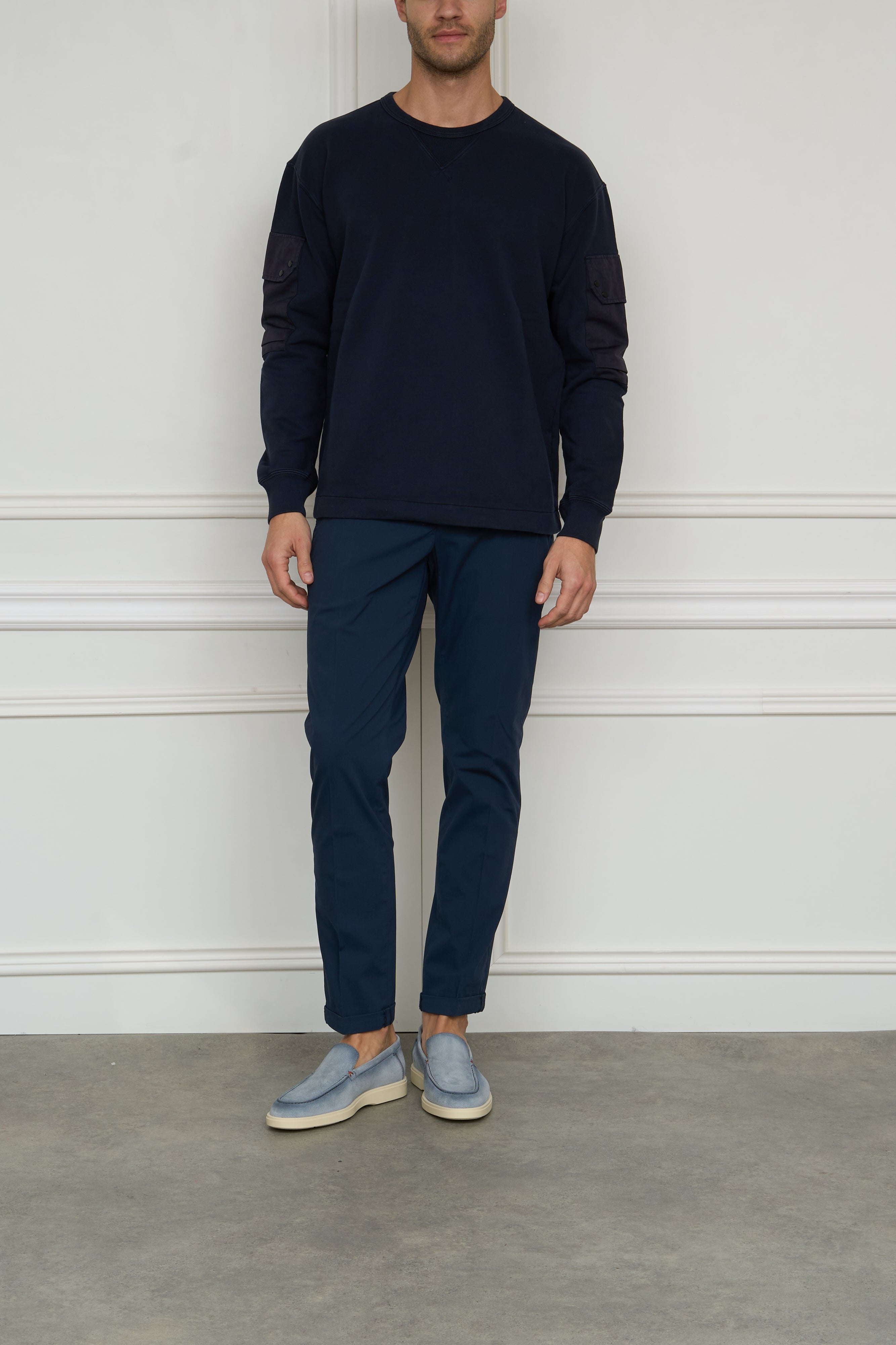 Sweatshirt in navy