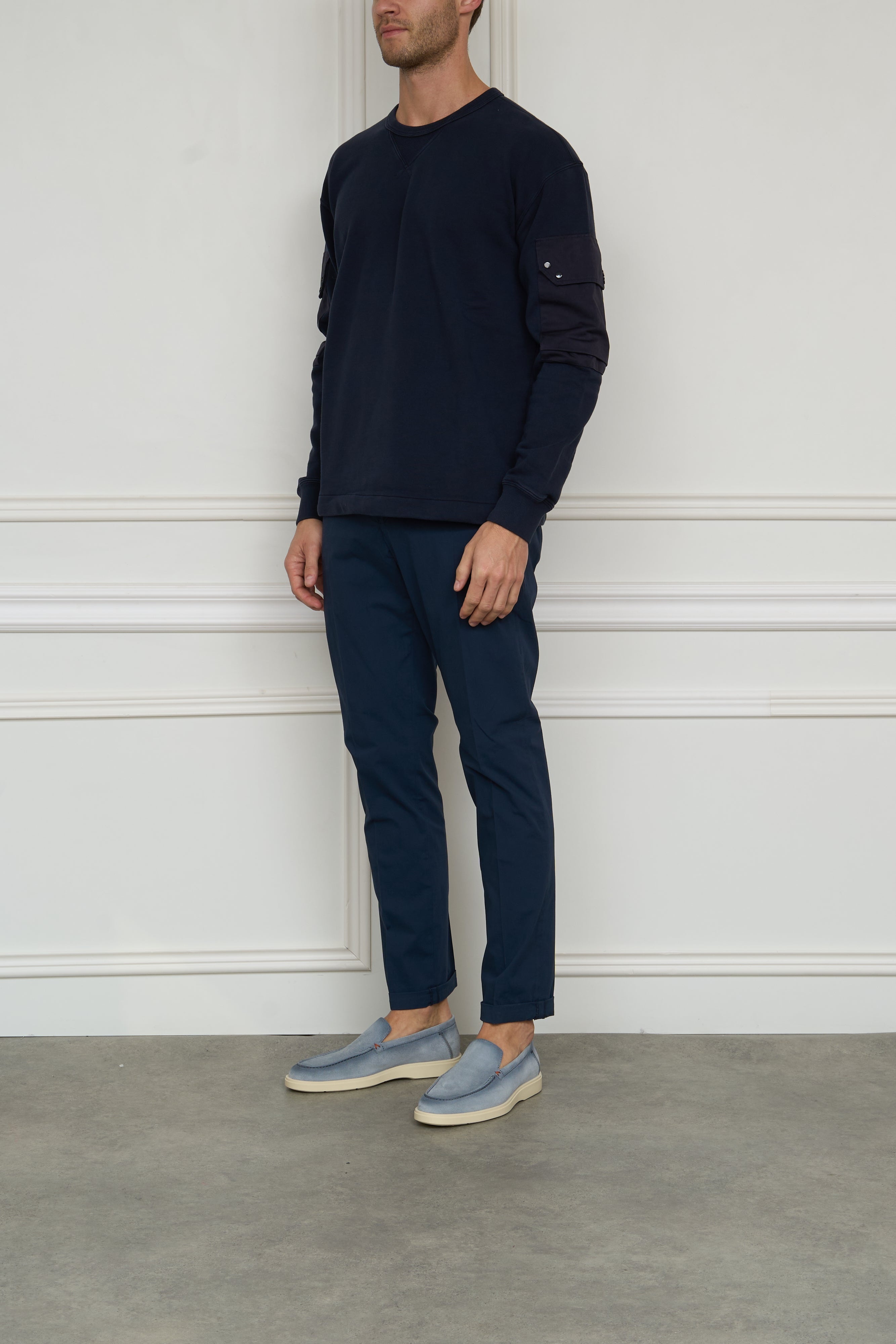 Sweatshirt in navy