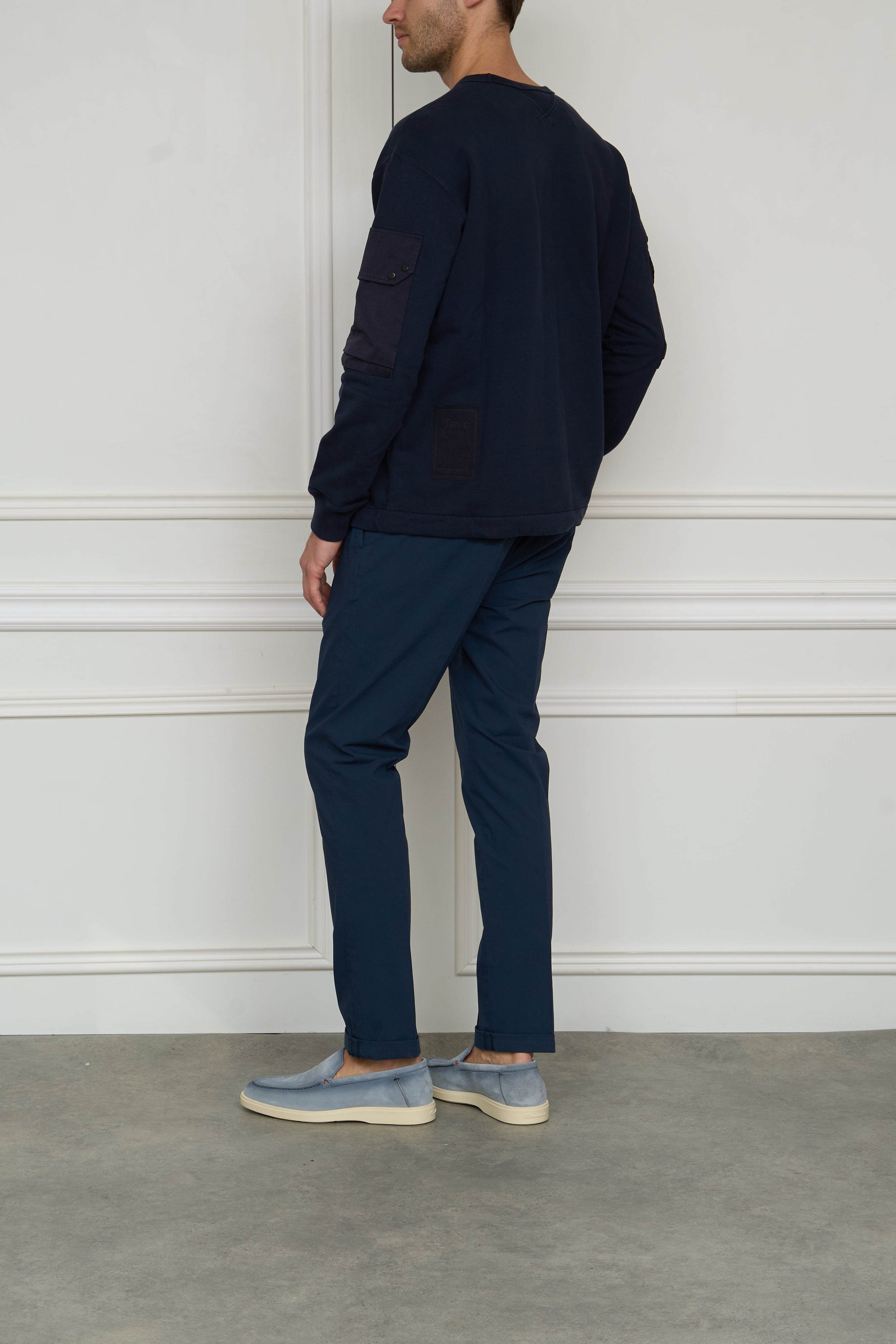 Sweatshirt in navy