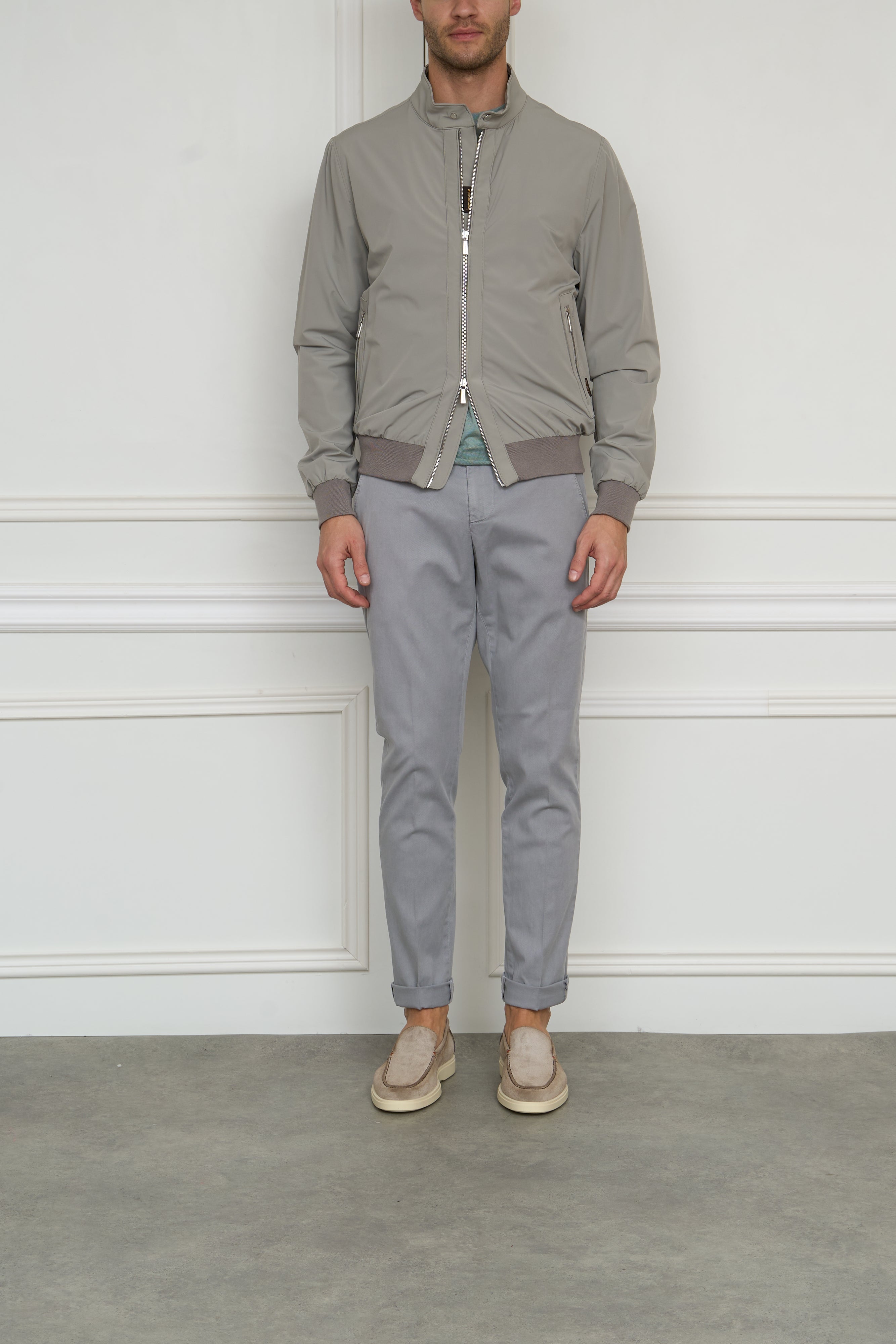 Jacket in light grey