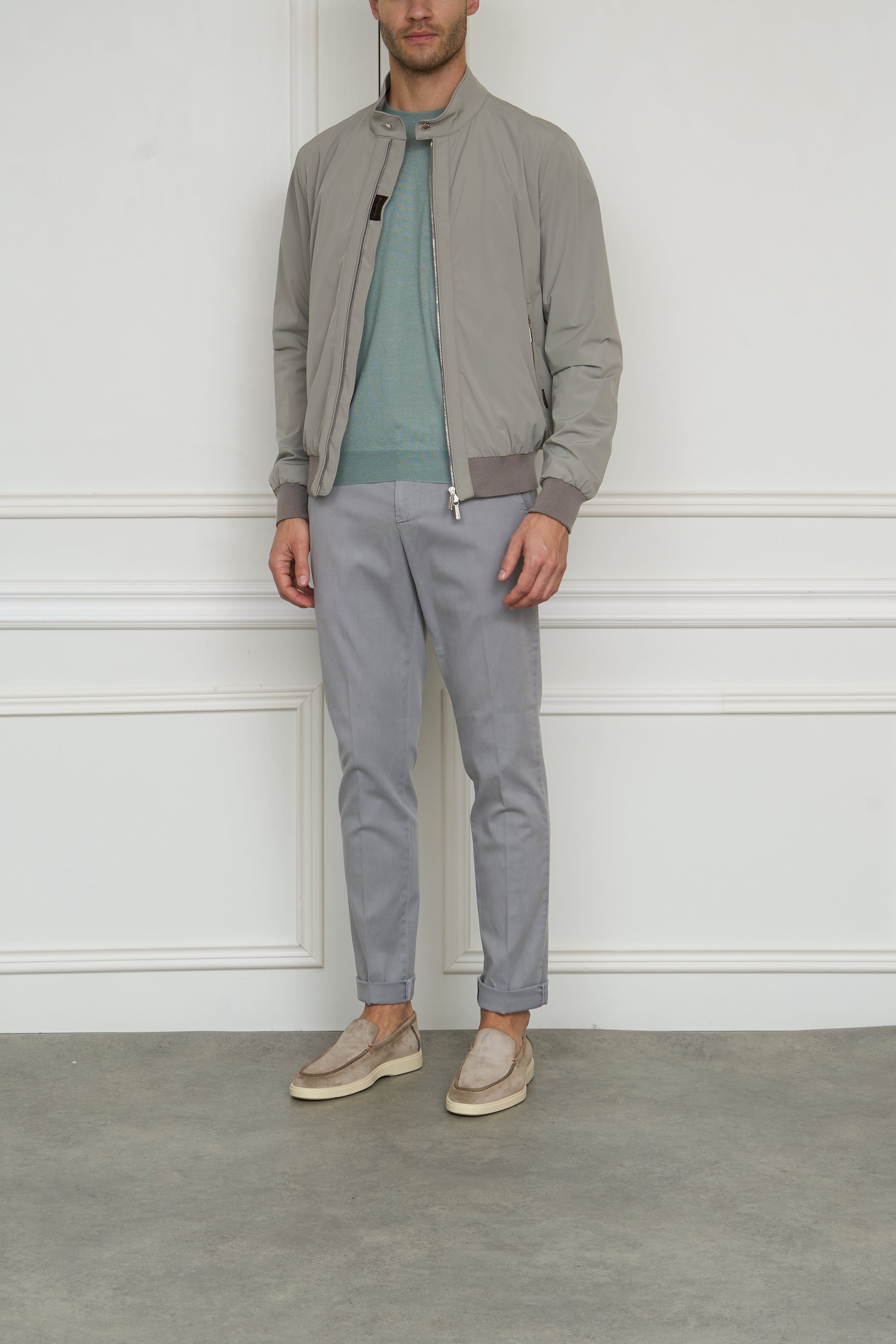 Jacket in light grey